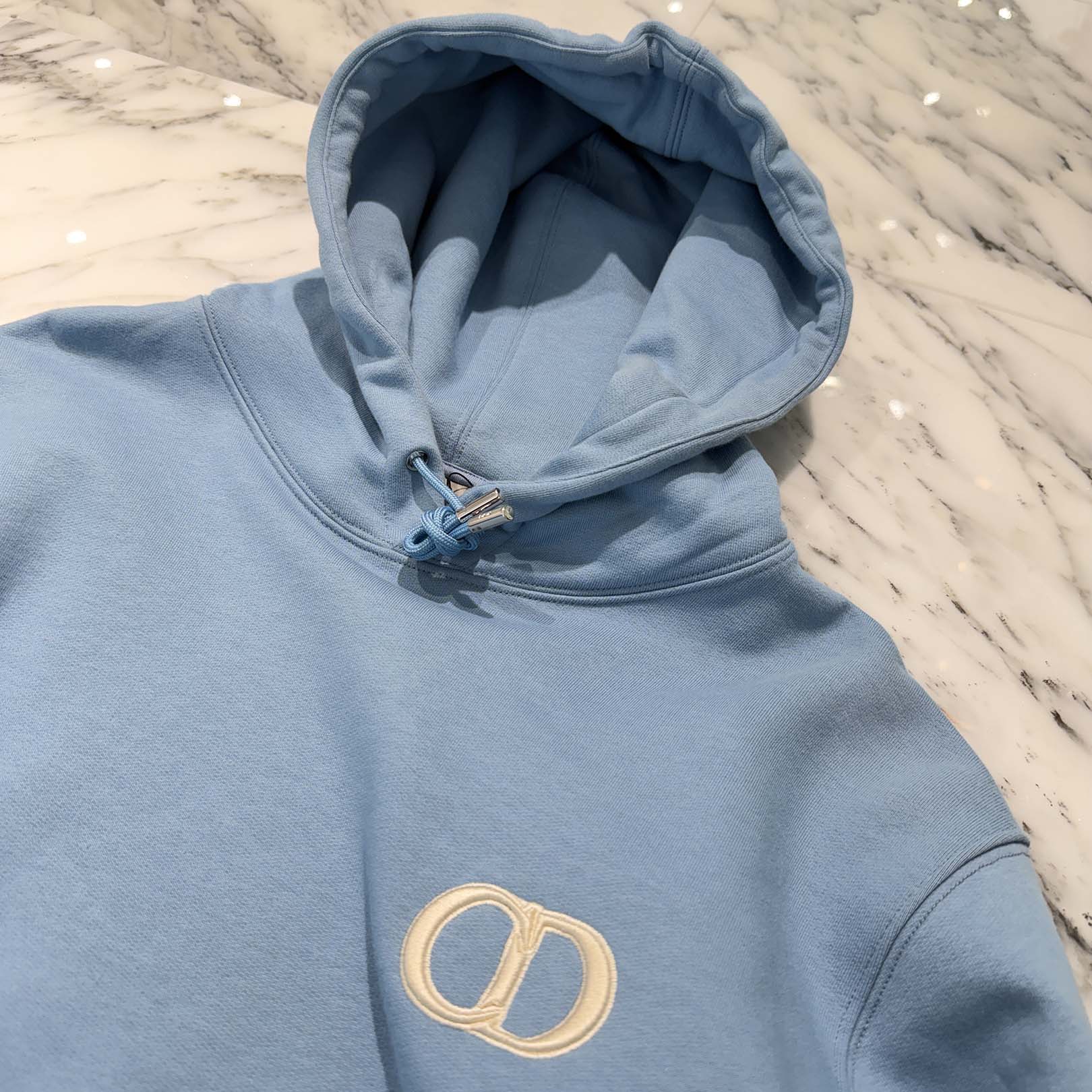 DIOR 2024AW CD Icon Embroidery Pullover Hoodie 113J398A0531 Size XXL ディオール CDアイコン刺繍 プルオーバーフーディー サイズXXL