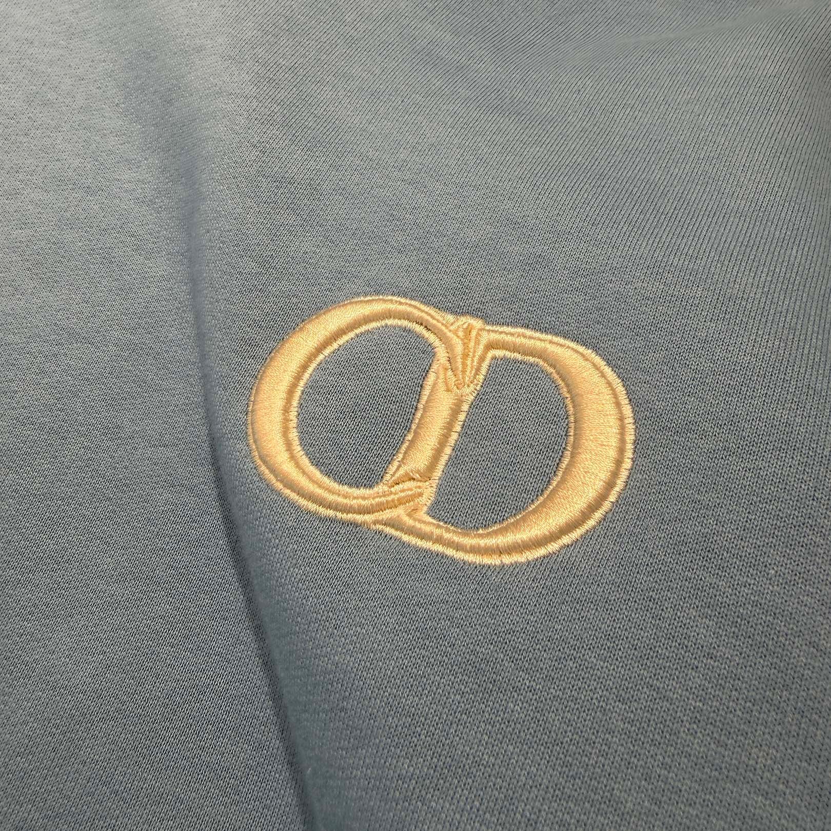 DIOR 2024AW CD Icon Embroidery Pullover Hoodie 113J398A0531 Size XXL ディオール CDアイコン刺繍 プルオーバーフーディー サイズXXL