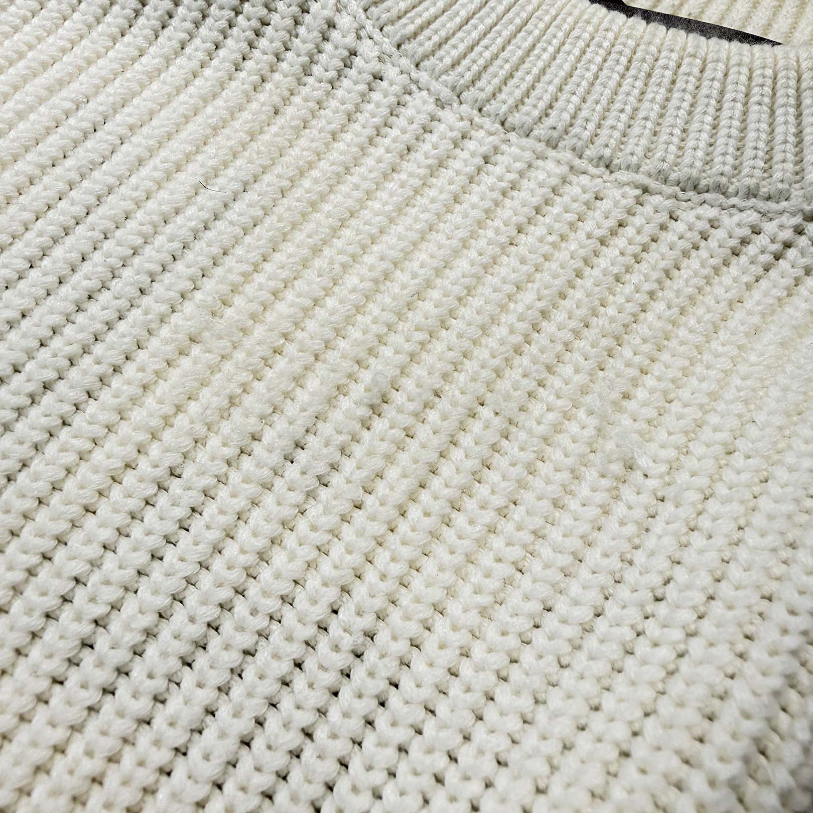 LOUIS VUITTON 2020SS Back Logo Embroidery Jacquard Knit Sweater HIN11W Size M ルイヴィトン バックロゴ刺繍 ジャガードニットセーター サイズM