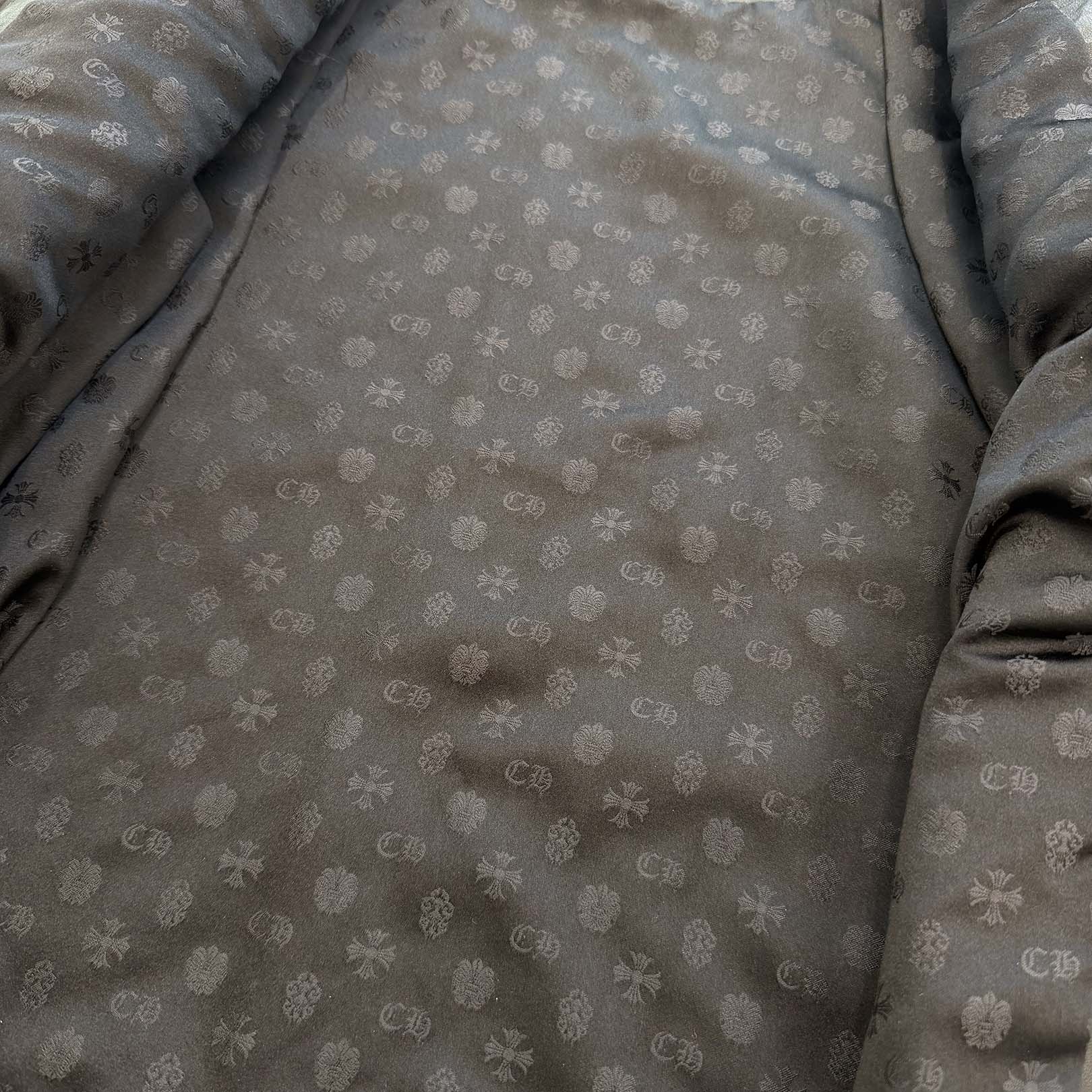 CHROME HEARTS Dagger Zip Quilting Leather Jacket Size M クロムハーツ ダガージップ キルティング レザージャケット サイズM