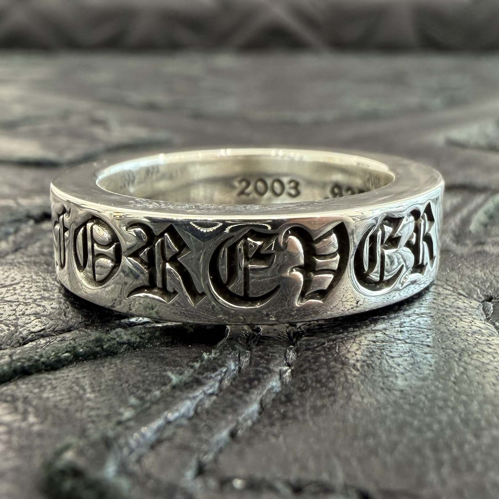 CHROME HEARTS "FOREVER" Spacer Ring Size 16.5号 クロムハーツ "フォーエバー" スペーサーリング サイズ16.5号