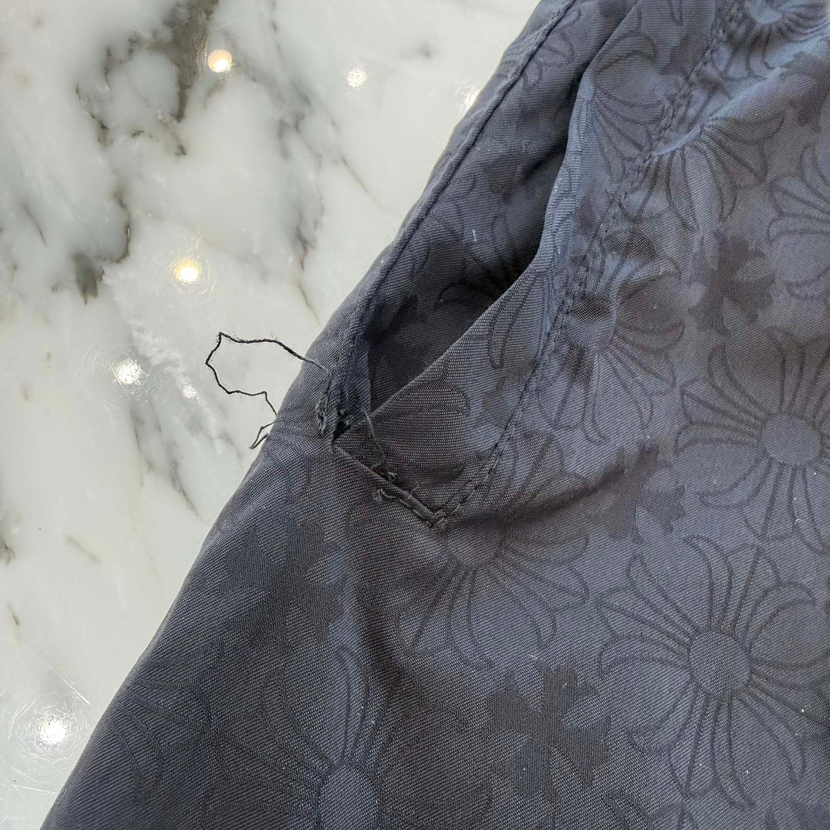 CHROME HEARTS TRASH PICK UP CH Plus Track Nylon Pants Size S クロムハーツ トラッシュピックアップ CHプラス トラック ナイロンパンツ サイズS