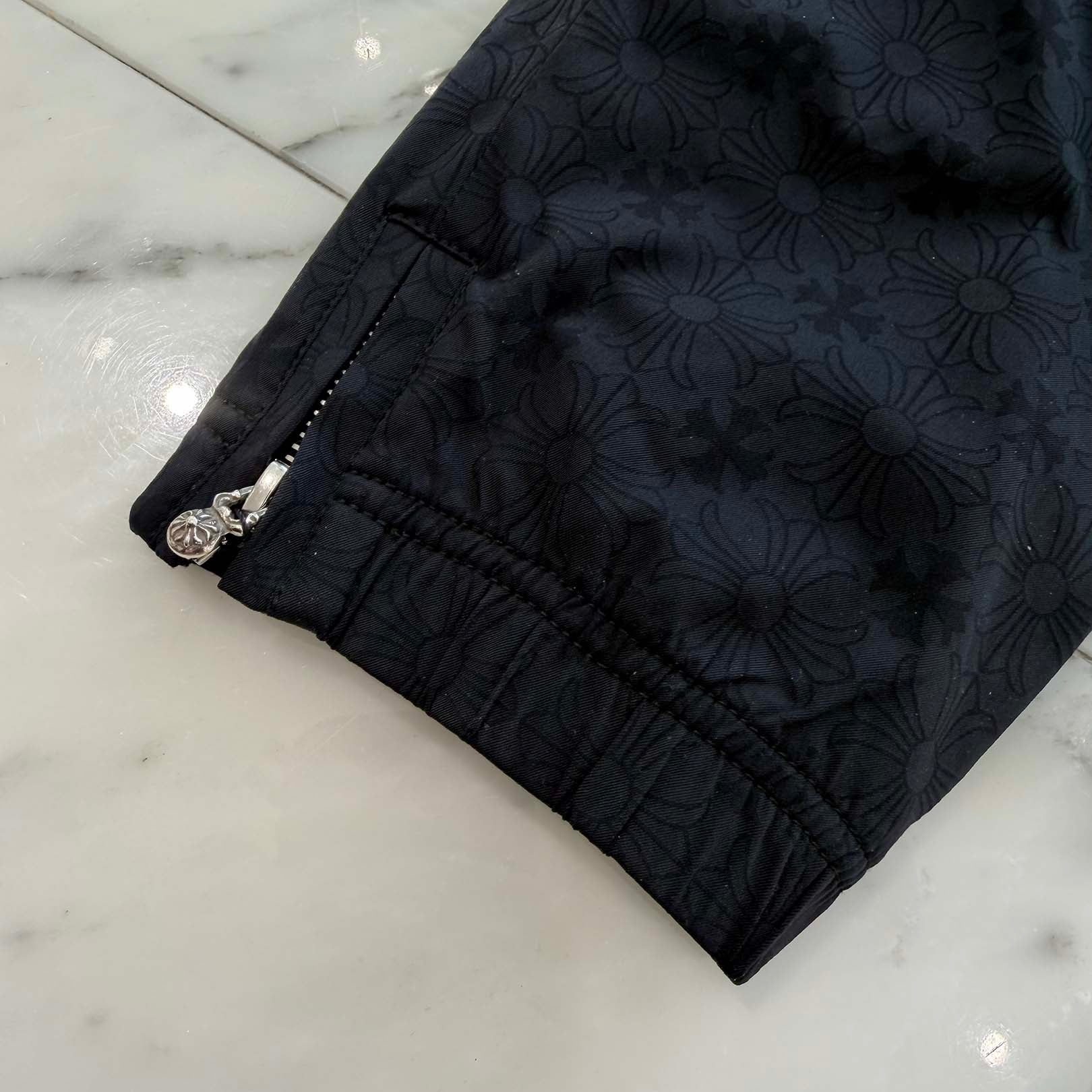 CHROME HEARTS TRASH PICK UP CH Plus Track Nylon Pants Size S クロムハーツ トラッシュピックアップ CHプラス トラック ナイロンパンツ サイズS