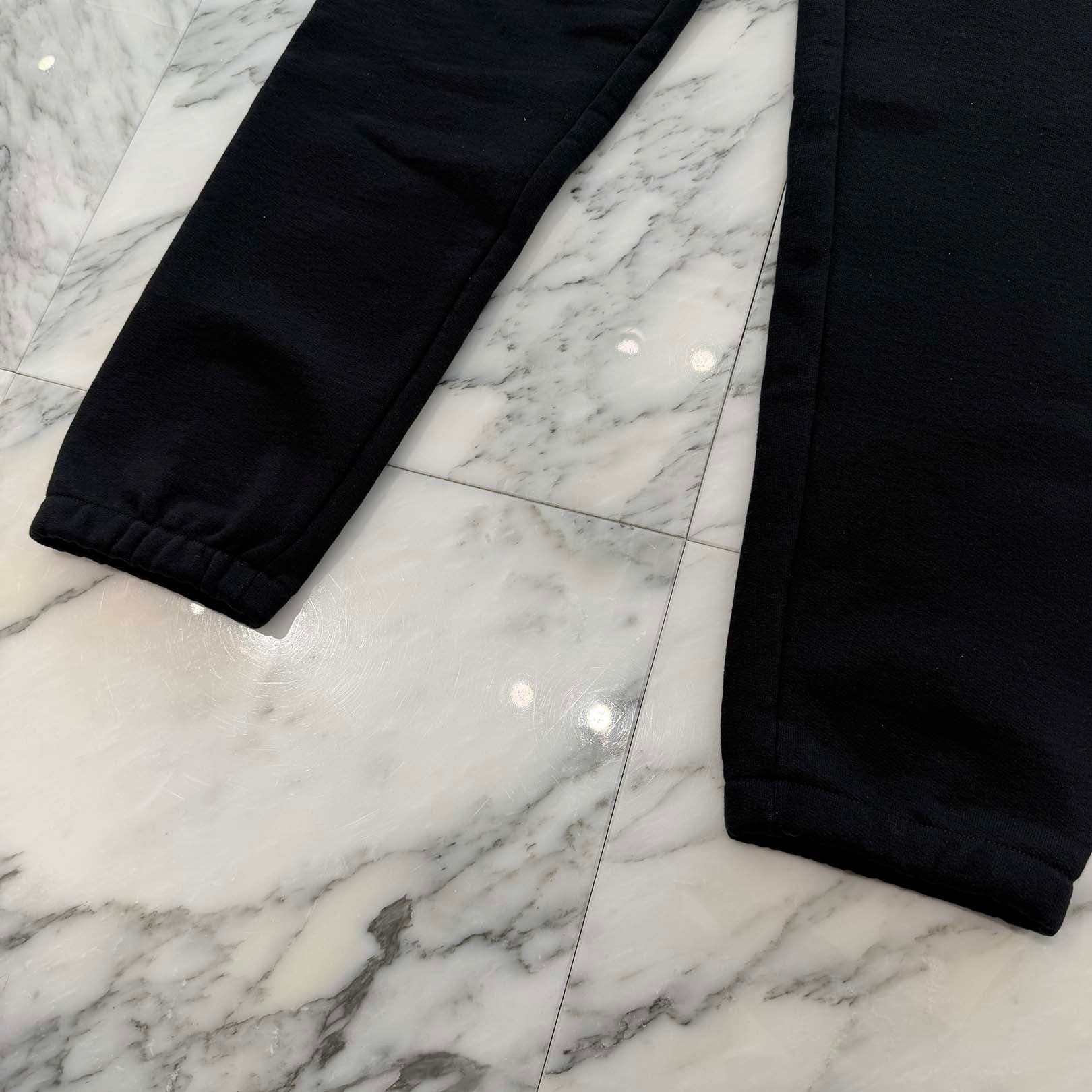CHROME HEARTS Y NOT 3 Cemetery Cross Leather Patch Sweat Pants Size S クロムハーツ ワイノット 3セメタリークロス レザーパッチ スウェットパンツ サイズS