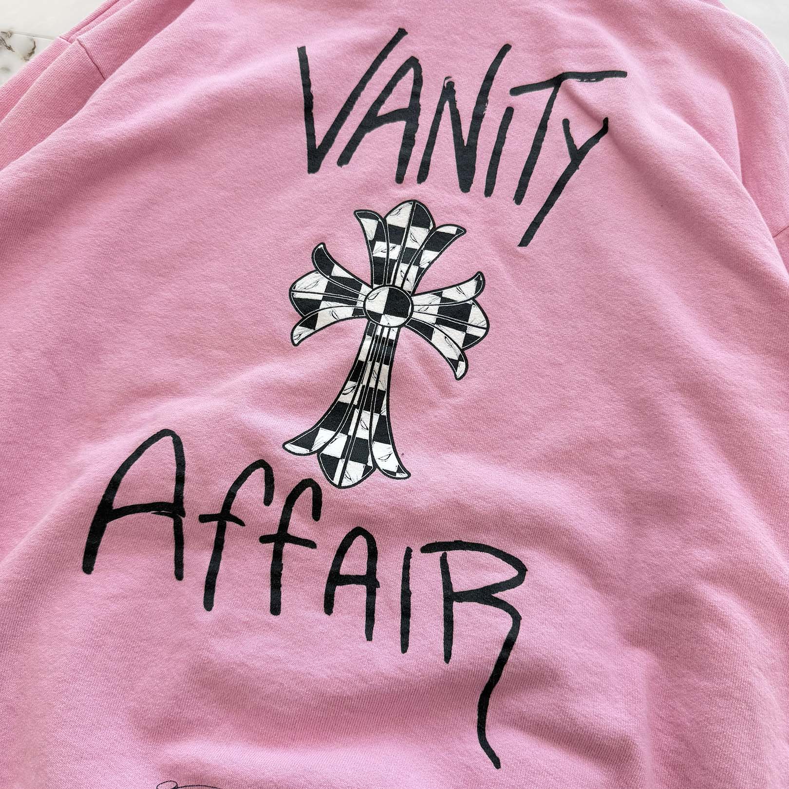 CHROME HEARTS × MATTY BOY Vanity Affair Pullover Hoodie Size XL