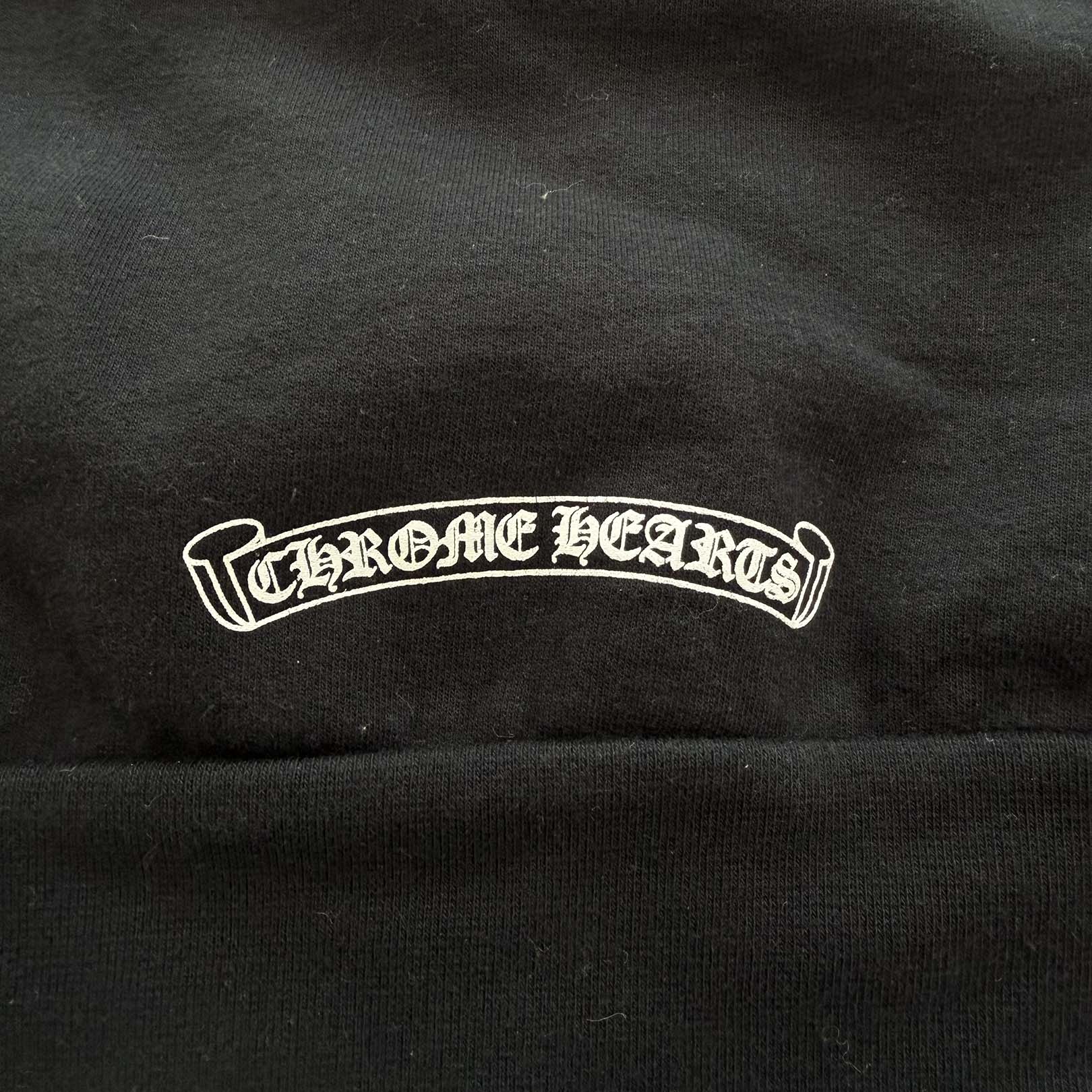 CHROME HEARTS Neck Logo Crewneck Sweatshirt Size L クロムハーツ ネックロゴクルーネックスウェットシャツ サイズL