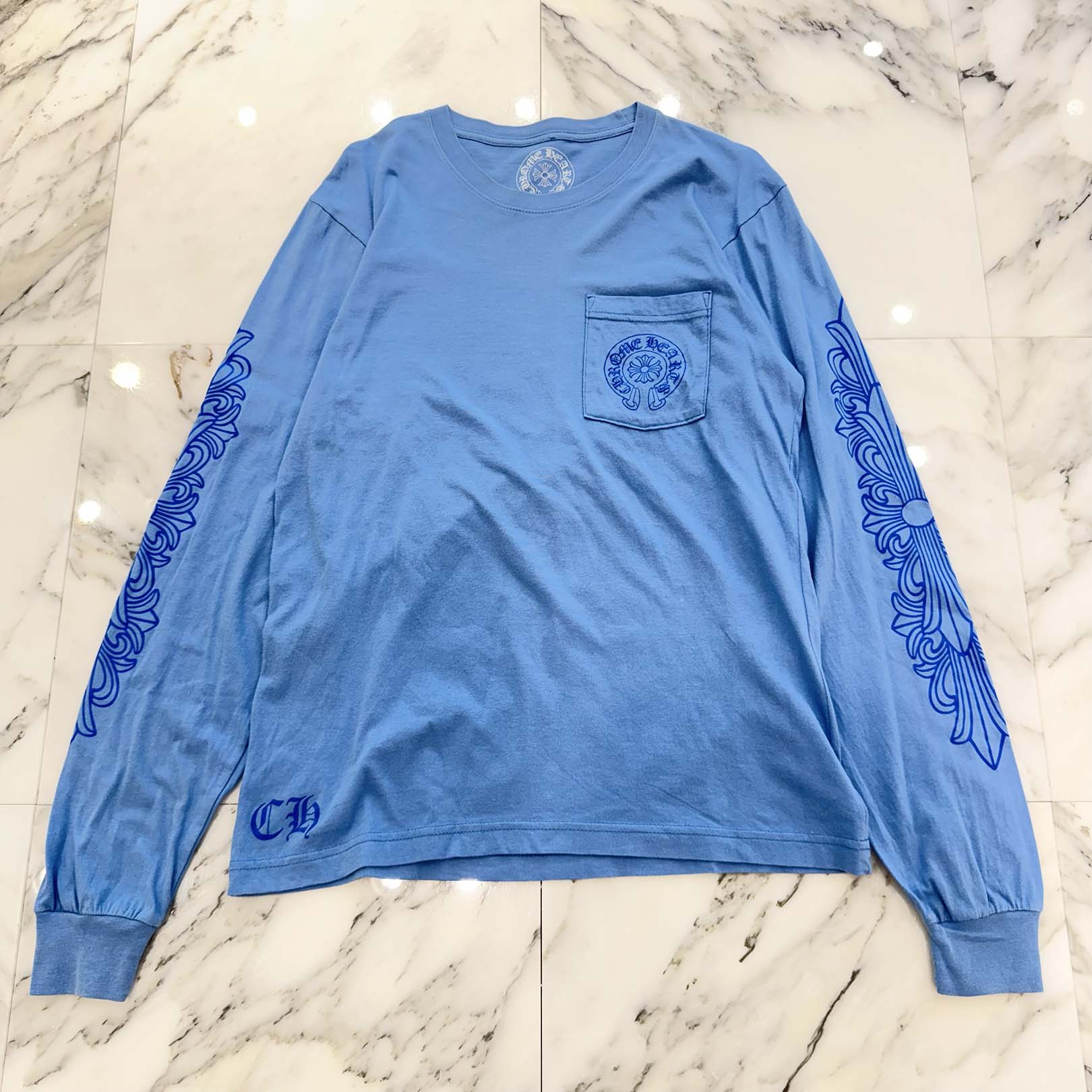 CHROME HEARTS MIAMI Limited Horseshoe Long Sleeve Tee Size M クロムハーツ マイアミ限定 ホースシューロングスリーブTシャツ サイズM