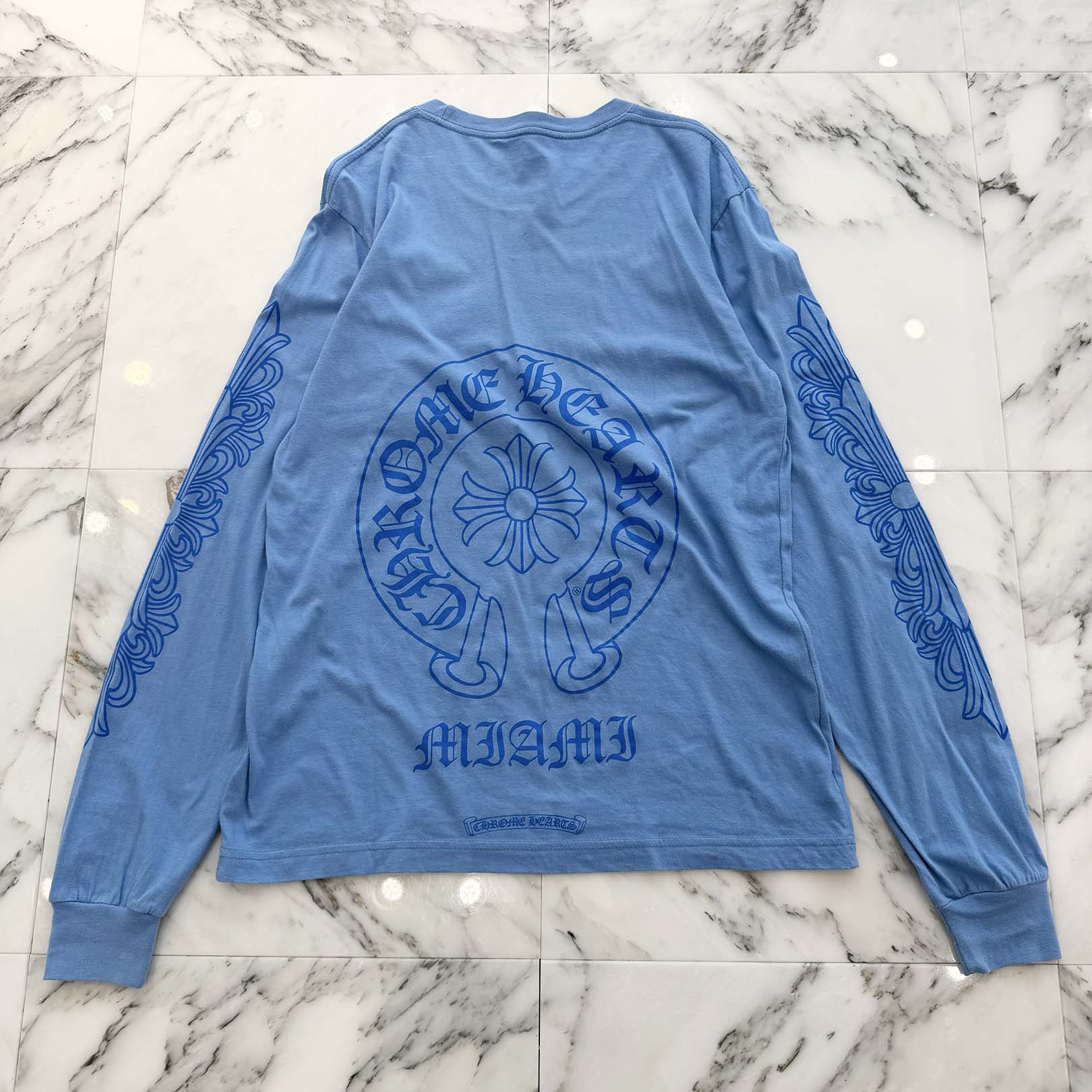 CHROME HEARTS MIAMI Limited Horseshoe Long Sleeve Tee Size M クロムハーツ マイアミ限定 ホースシューロングスリーブTシャツ サイズM