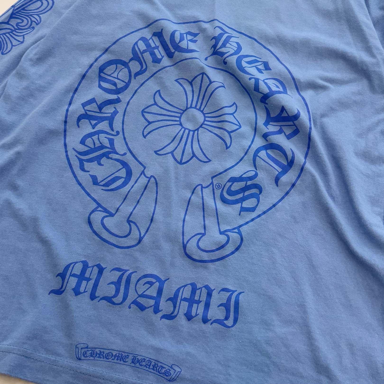 CHROME HEARTS MIAMI Limited Horseshoe Long Sleeve Tee Size M クロムハーツ マイアミ限定 ホースシューロングスリーブTシャツ サイズM