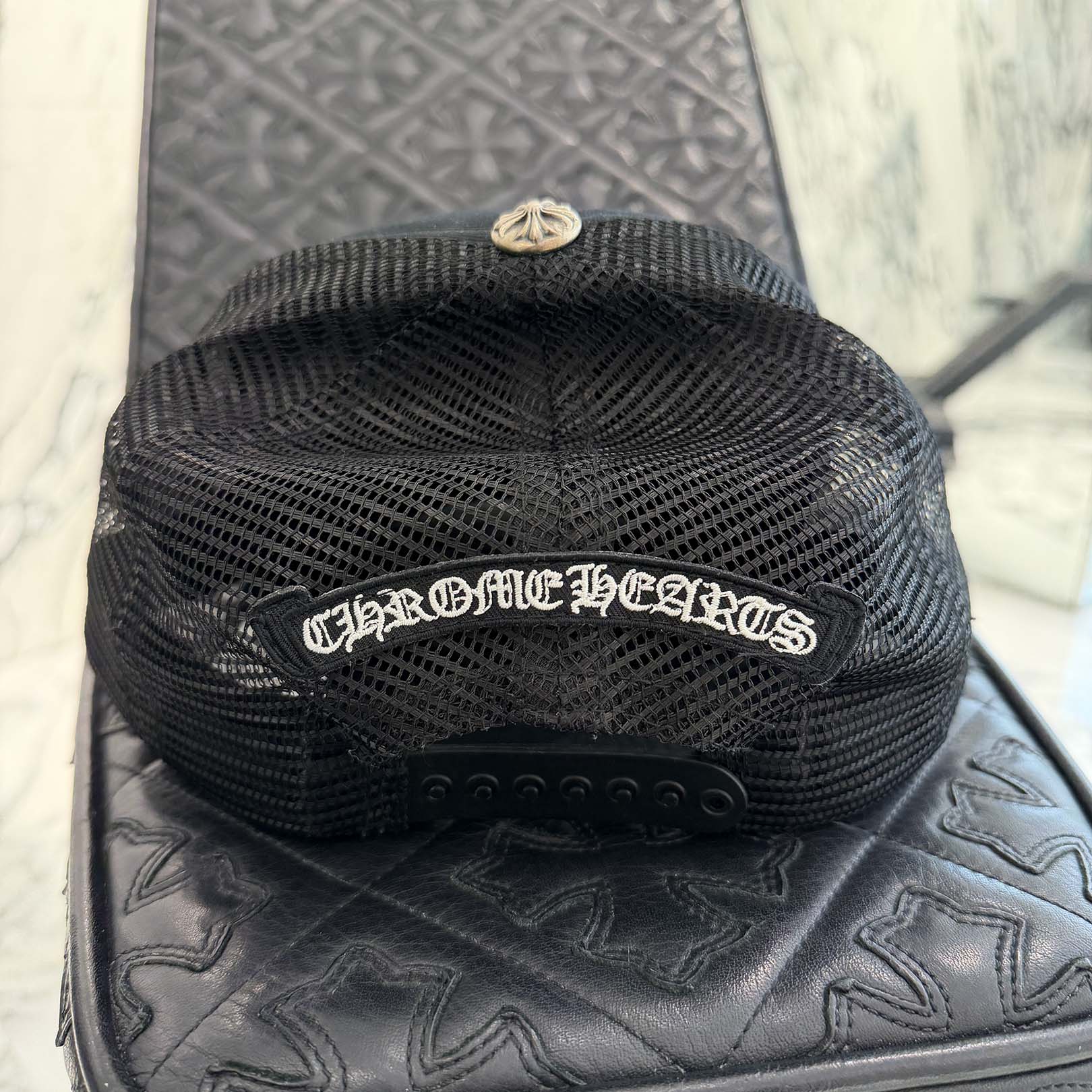 CHROME HEARTS × MATTY BOY Chomper Trucker Mesh Cap Size ONE SIZE (53-60) クロムハーツ × マッティボーイ チョンパートラッカーメッシュキャップ サイズONE SIZE (53-60)