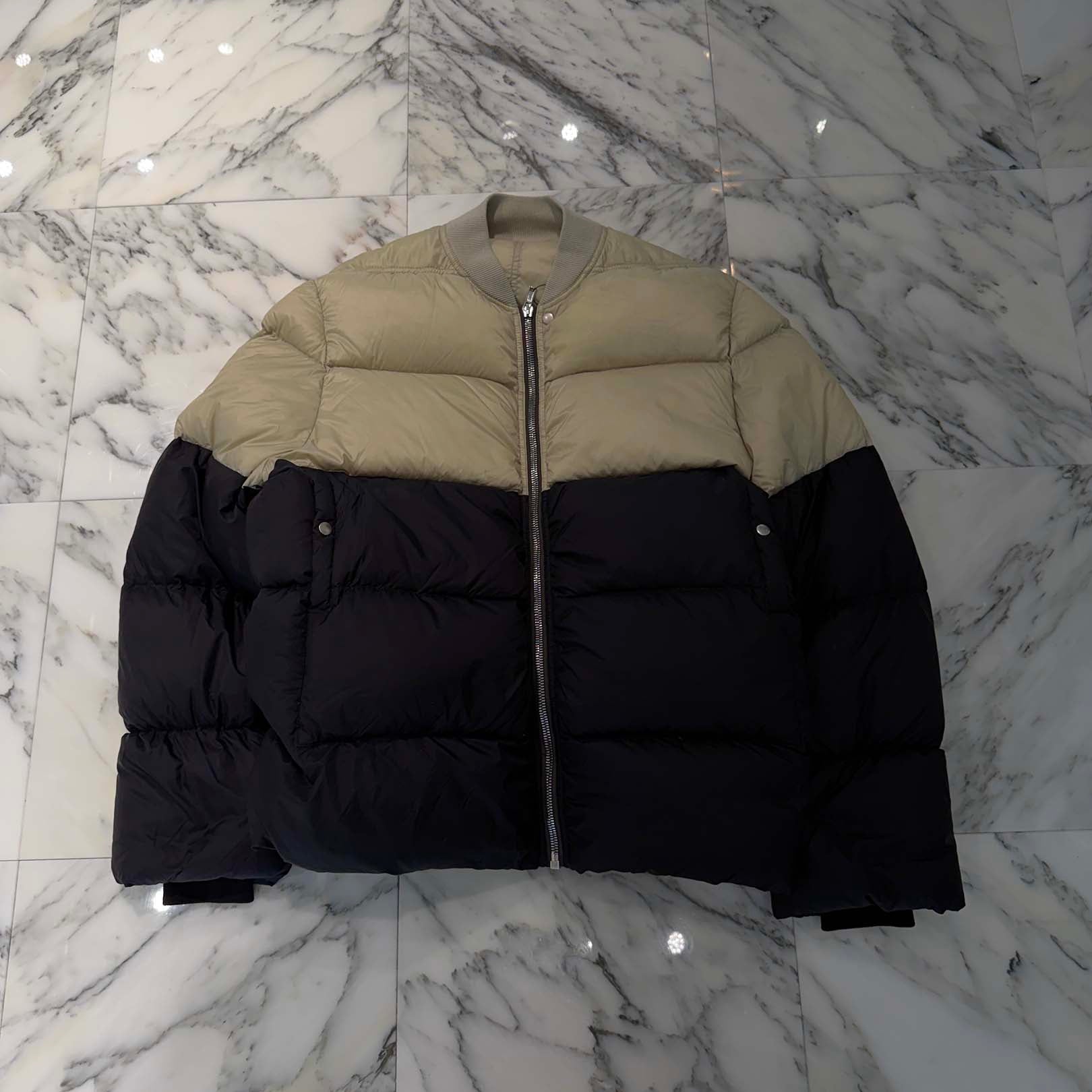 Rick Owens 2021AW Gethsemane Flight Down Jacket RU02A5788-NZD3 Size 46 リックオウエンス ゲッセマネ・フライトダウンジャケット サイズ46