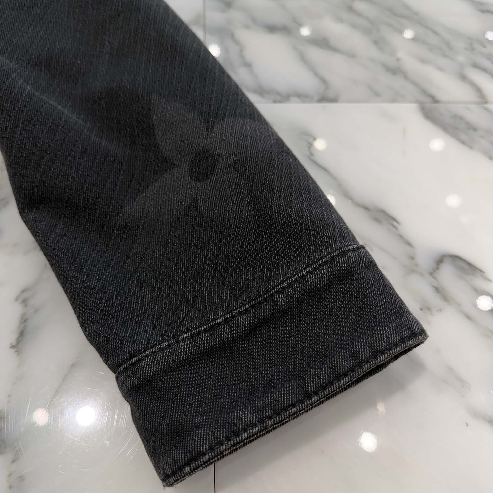 LOUIS VUITTON 2025SS Giant Monogram Denim Jacket HSA15W Size 46 ルイヴィトン ジャイアントモノグラム デニムジャケット サイズ46