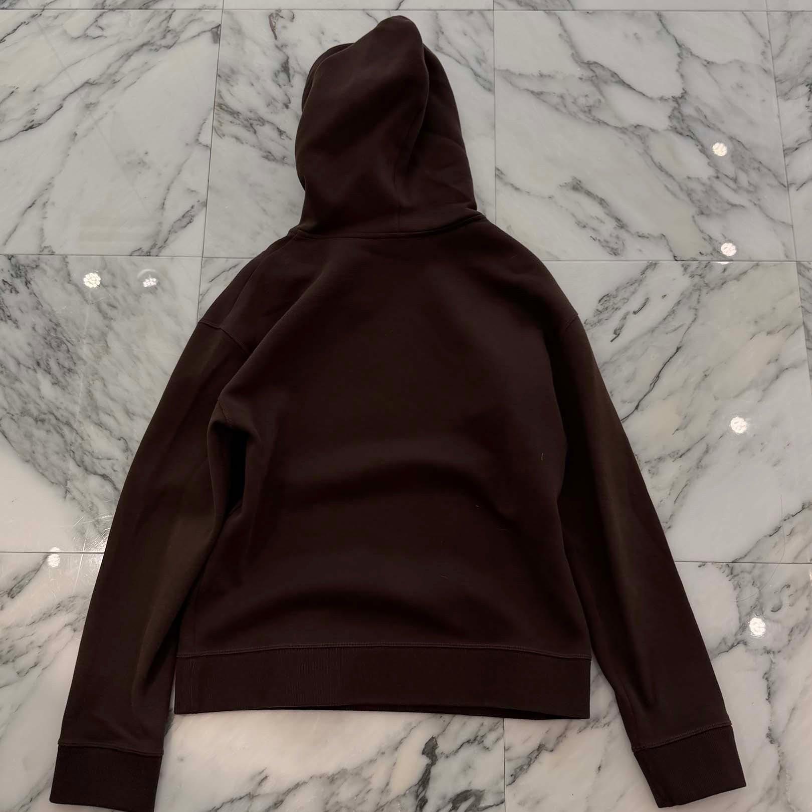LOUIS VUITTON 2024AW Embellished Cotton Pullover Hoodie HRY65W Size S ルイヴィトン エンベリッシュドコットンプルオーバーフーディ サイズS