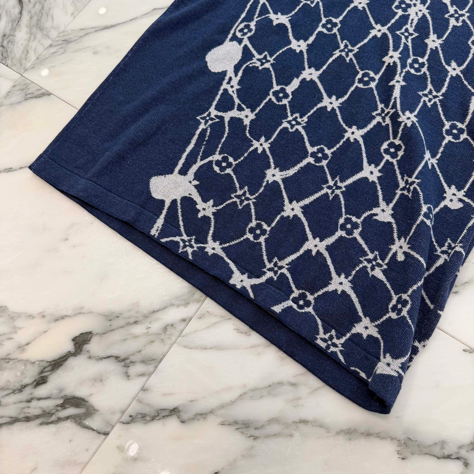 LOUIS VUITTON 2024SS Monogram Fishnet Tee HRN16W Size XS ルイヴィトン モノグラム フィッシュネットTシャツ サイズXS