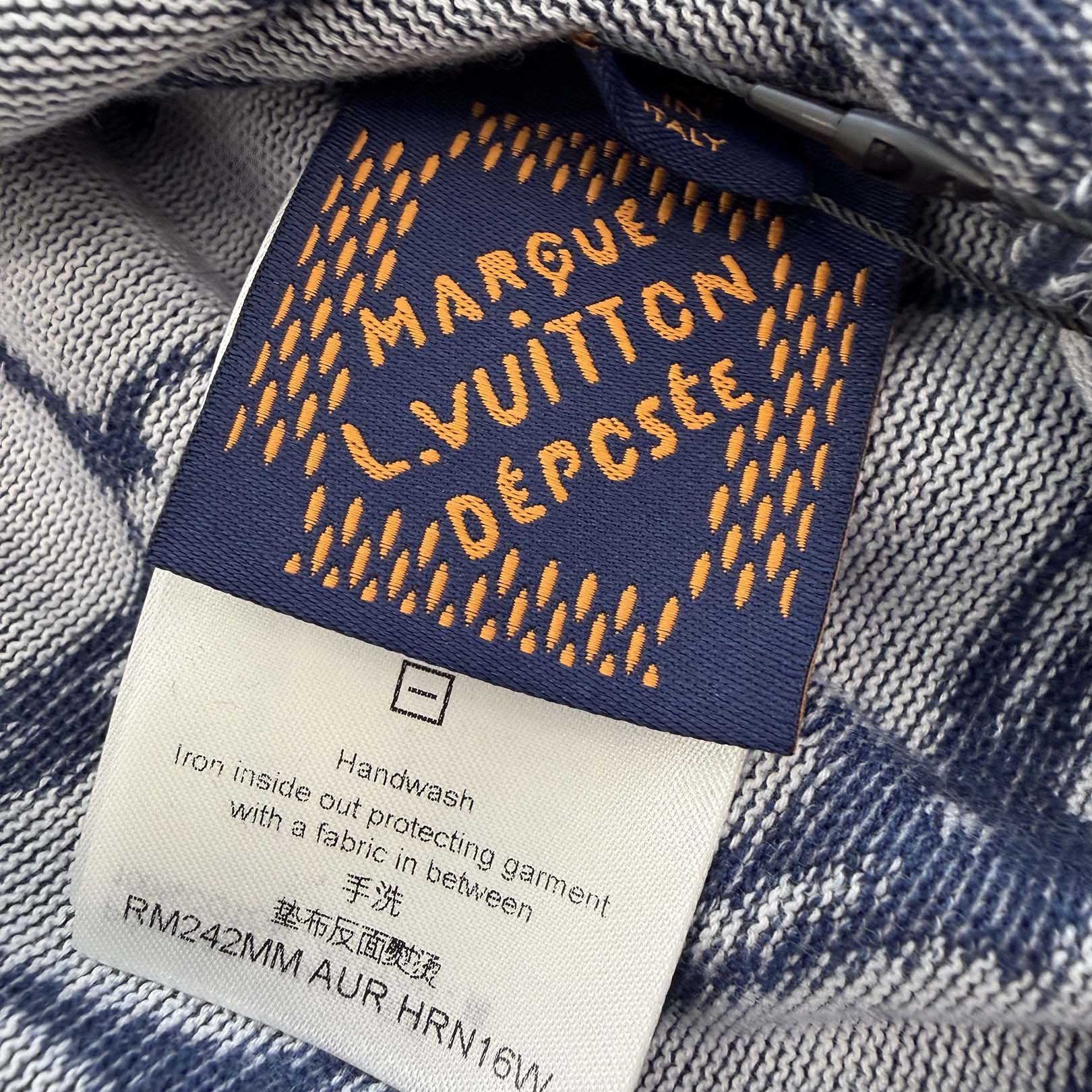 LOUIS VUITTON 2024SS Monogram Fishnet Tee HRN16W Size XS ルイヴィトン モノグラム フィッシュネットTシャツ サイズXS