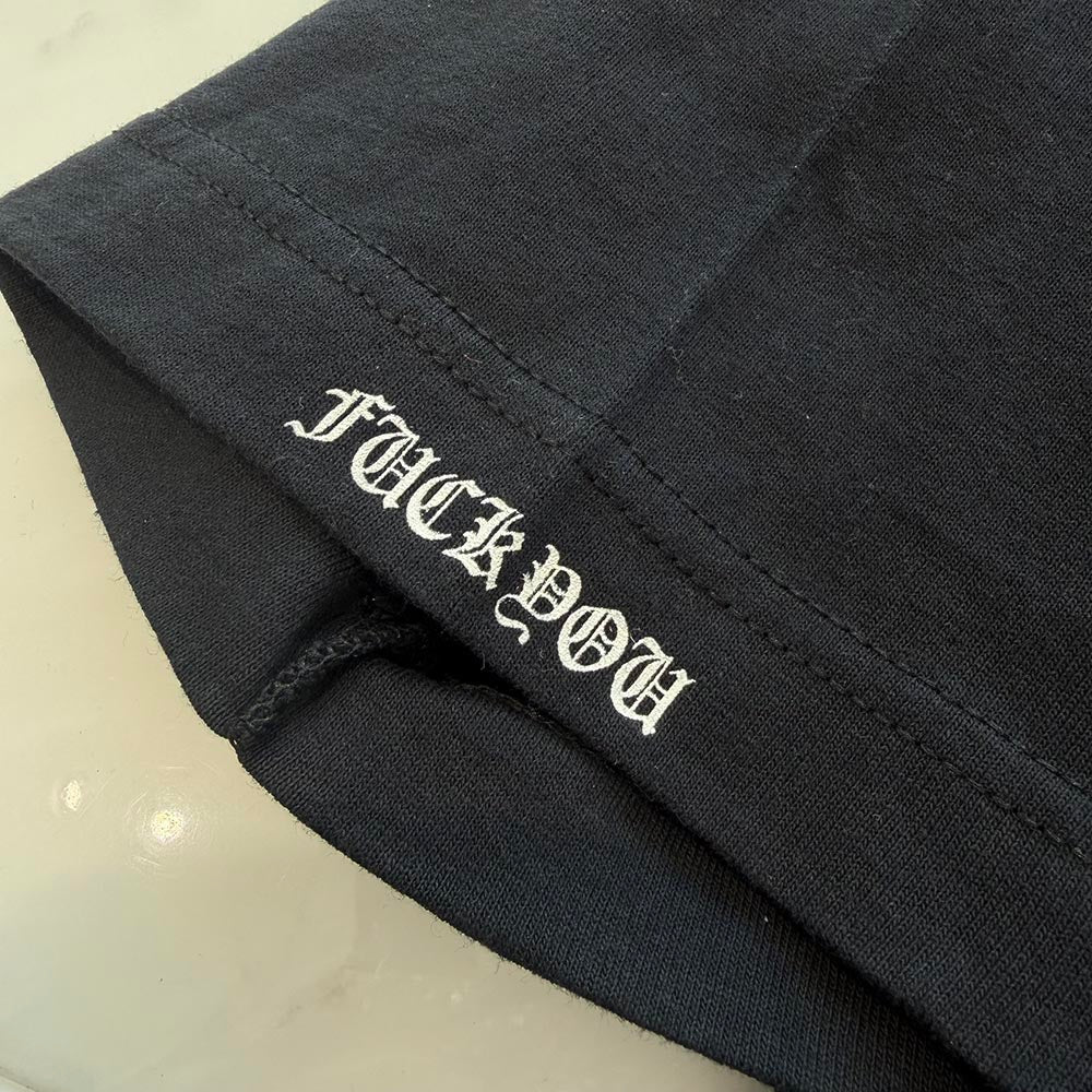 CHROME HEARTS OLD Back Cemetery Cross Print Tee Size S クロム