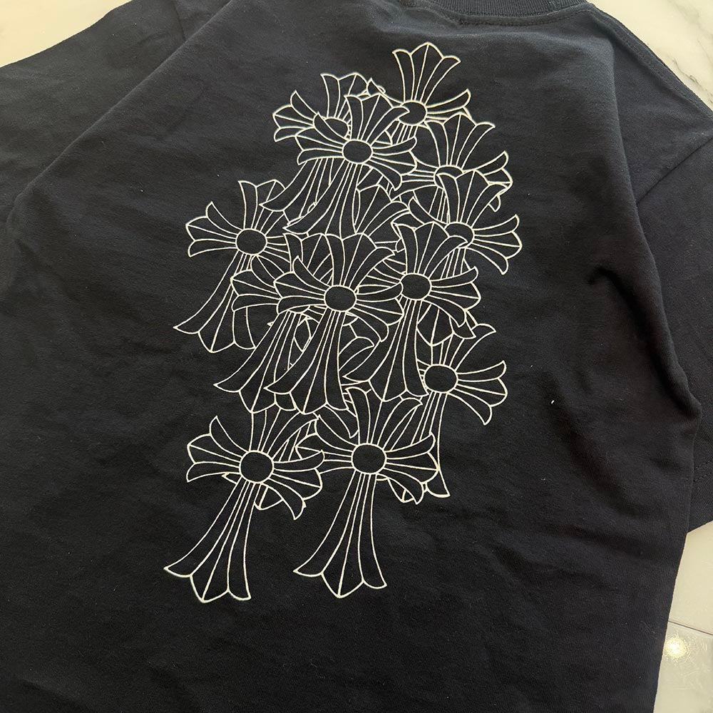 CHROME HEARTS OLD Back Cemetery Cross Print Tee Size S クロムハーツ オールド バックセメタリークロスプリント Tシャツ サイズS