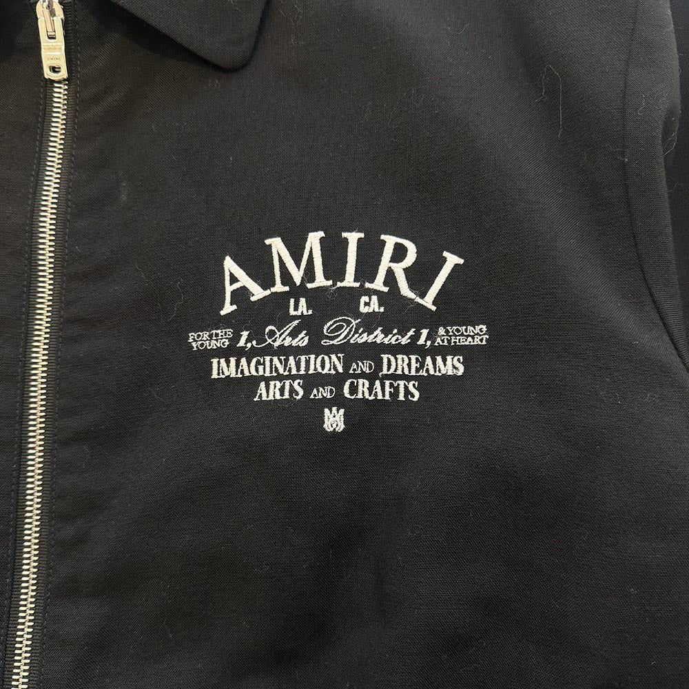 AMIRI 2023AW Arts District Wool Blouson Jacket AMOUBN1023 Size 50 アミリ アーツディストリクト ウール ブルゾンジャケット サイズ50