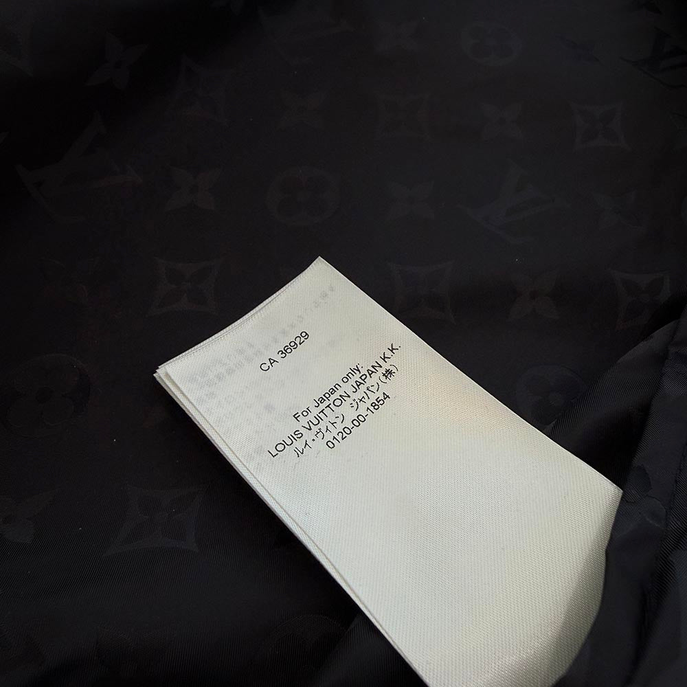 LOUIS VUITTON 2021AW Reversible Leather Nylon Jacket 1A5VFR Size 46 ルイヴィトン リバーシブルレザーナイロンジャケット サイズ46