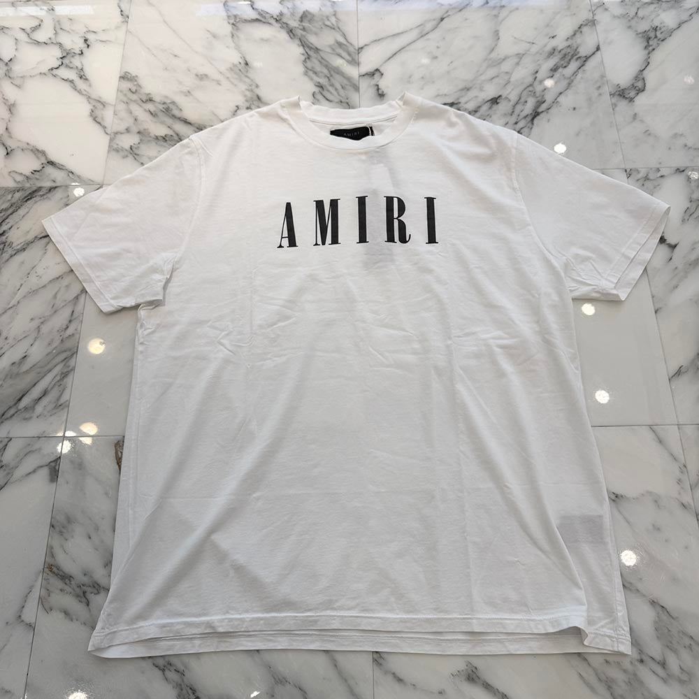 AMIRI 2018AW Logo Print Short Sleeve Tee PXMJLT001 Size XXL アミリ ロゴプリント ショートスリーブ Tシャツ サイズXXL