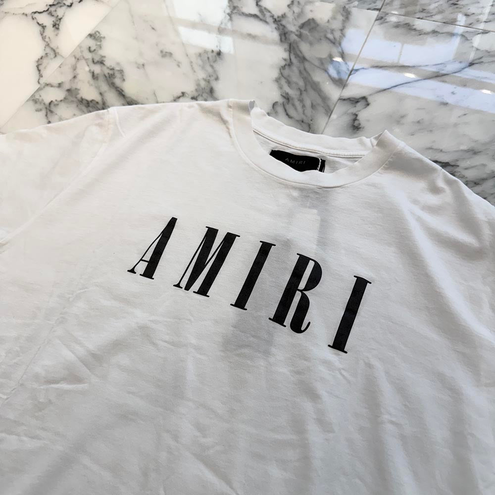 AMIRI アミリ ロゴTシャツ ホワイト XXL 【公式通販】