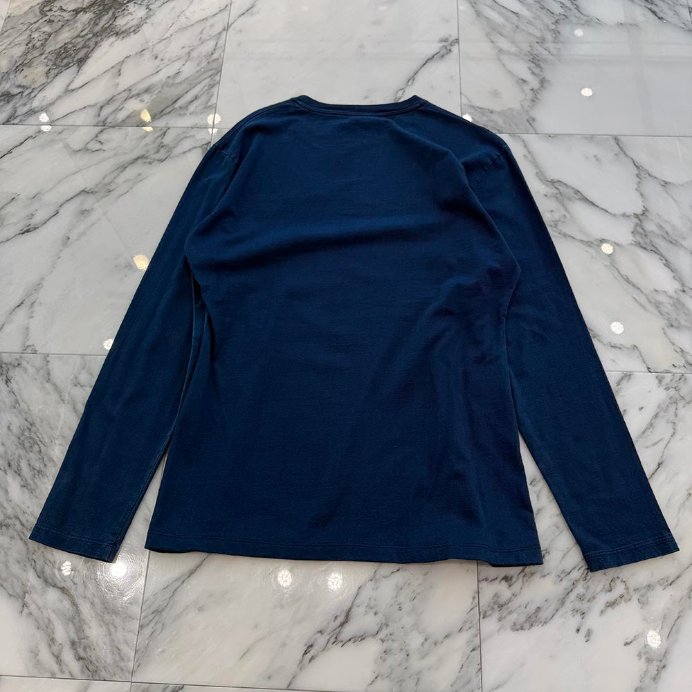 MIU MIU 2024SS Logo Patch Long Sleeve Tee MJE15 S000 15AW Size XL ミュウミュウ ロゴパッチ ロングスリーブ Tシャツ サイズXL