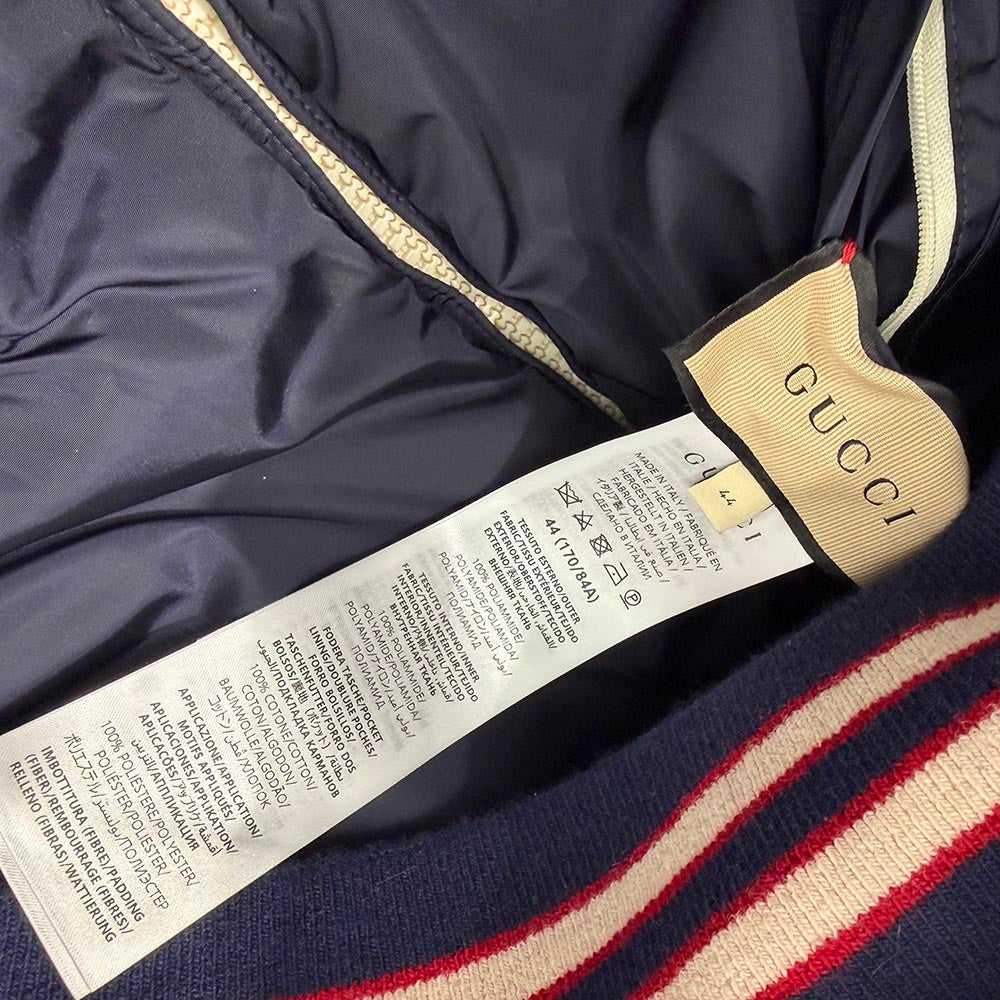 GUCCI 2024SS GG Nylon Reversible Zip Up Jacket 770283 ZAPA0 Size