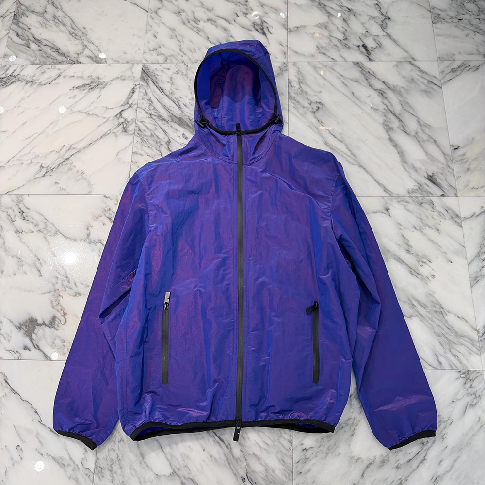 BURBERRY 2024SS Iridescent Lightweight Zip Up Jacket 8086685 Size