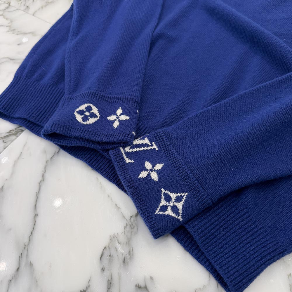 LOUIS VUITTON 2025AW LV Icon Cashmere Knit Sweater HSN50W Size S ルイヴィトン LVアイコン カシミヤ ニットセーター サイズS