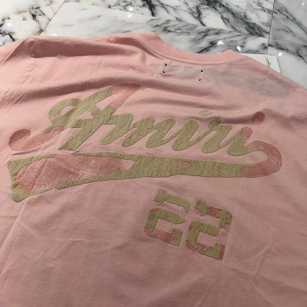 AMIRI 2023SS 22 Baseball Cotton Jersey Tee SRSS23MJG005SMRSCJ3 Size XXL アミリ 22 ベースボール コットン ジャージー Tシャツ サイズXXL