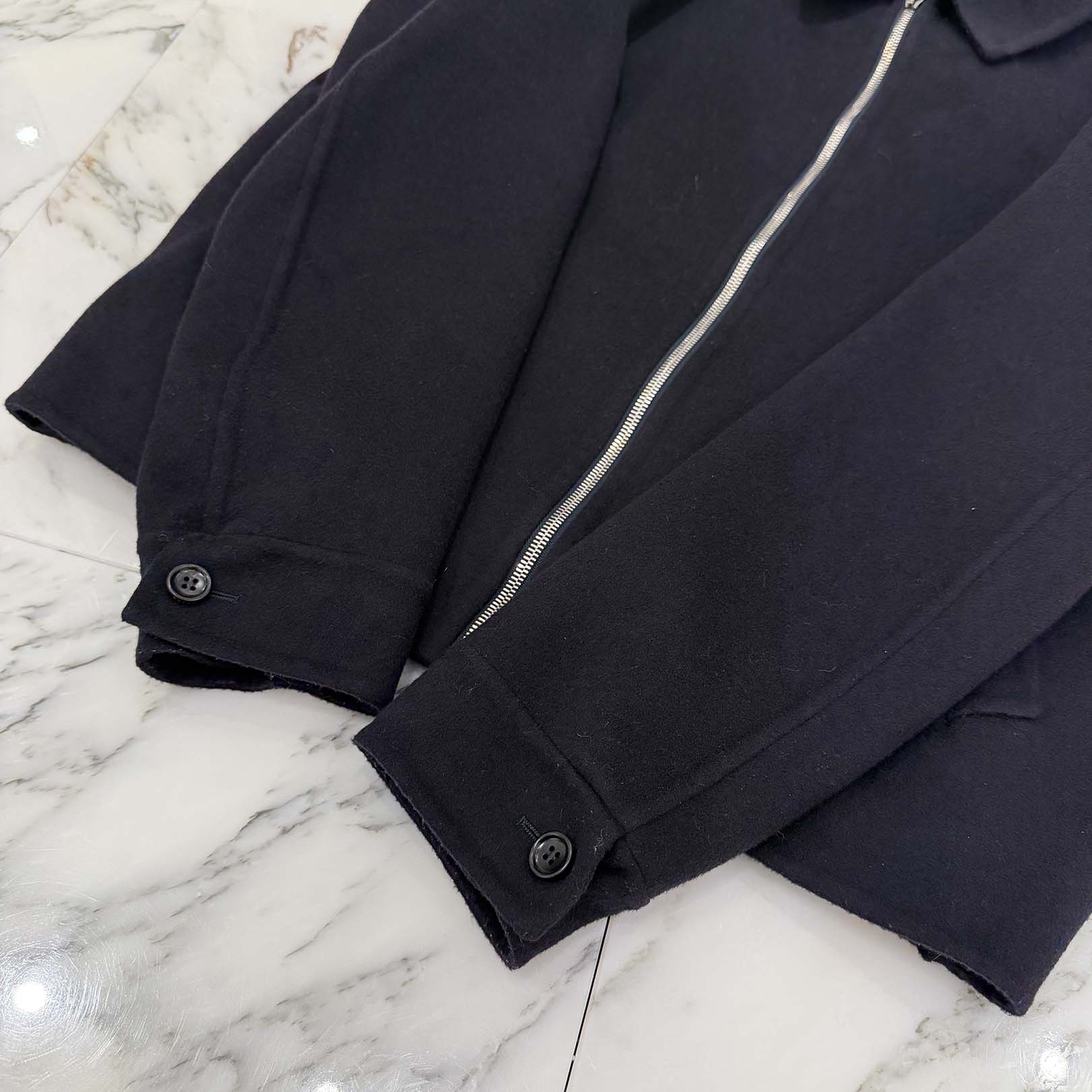 GUCCI 2024AW Double Face Wool Zip Up Jacket 762521 ZAPUR Size 46 グッチ ダブルフェイス ウール ジップアップ ジャケット サイズ46