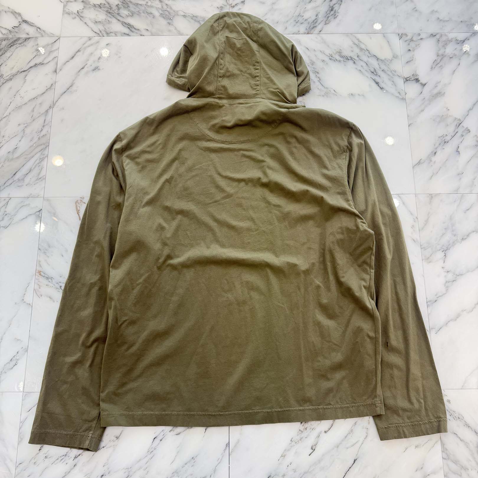 PRADA 2023AW Triangle Patch Technical Cotton Hoodie UJL44B Size XS プラダ トライアングルパッチ テクニカルコットンフーディー サイズXS