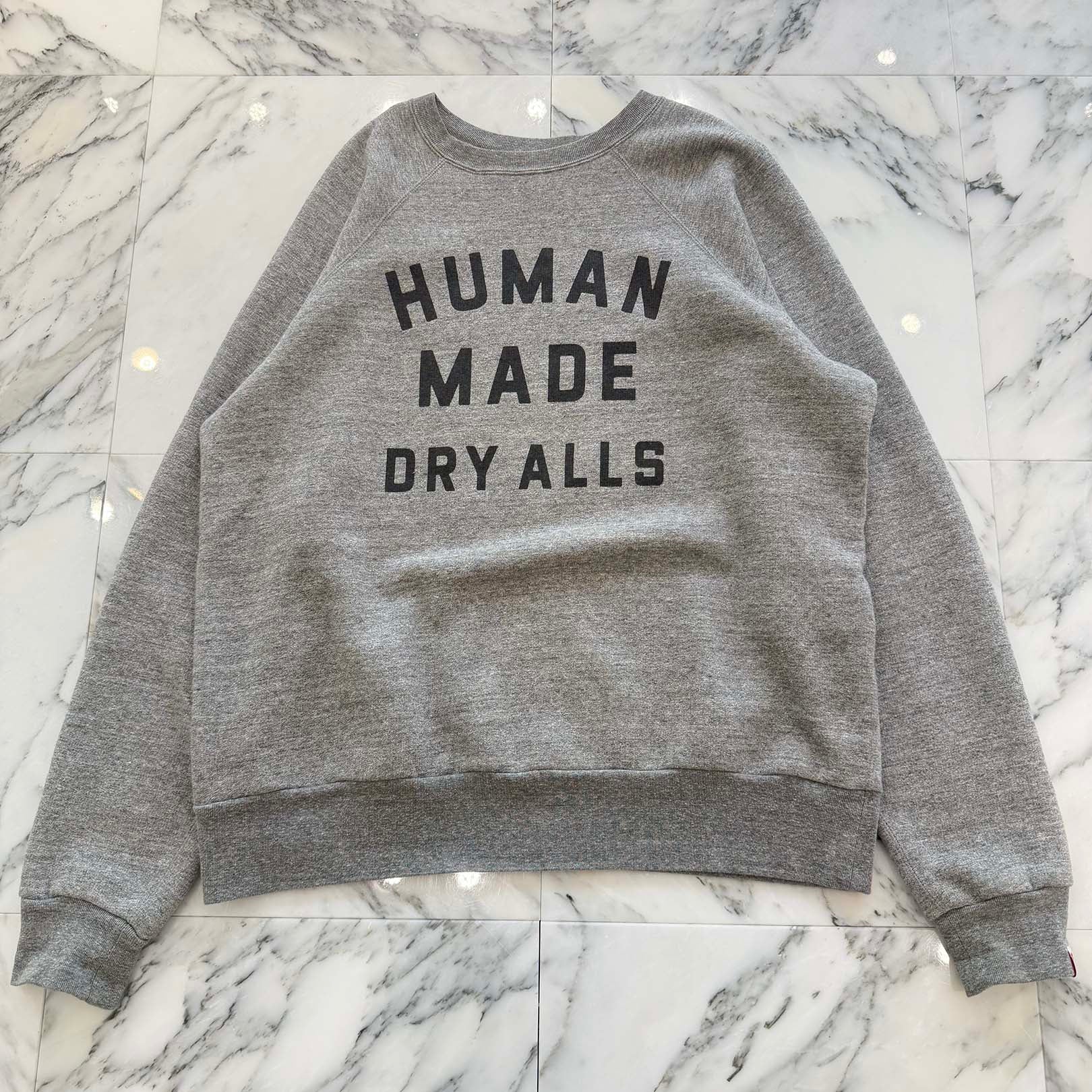 HUMAN MADE 2023SS " The Future Is In The Past " Crew Neck Sweatshirt Size XL ヒューマンメイド "ザ・フューチャー イズ・イン ザ・パスト" クルーネックス ウェットシャツ サイズXL