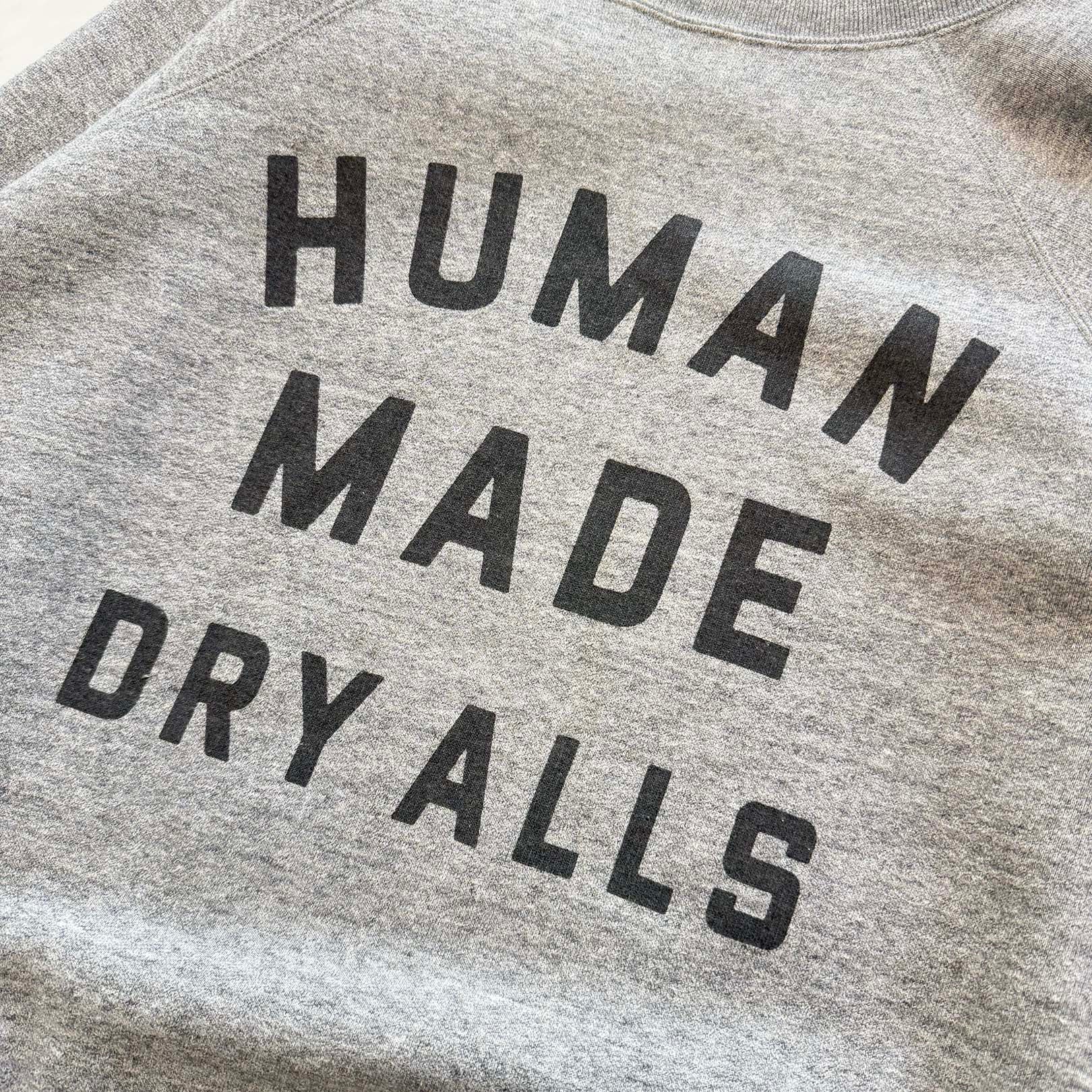 HUMAN MADE 2023SS " The Future Is In The Past " Crew Neck Sweatshirt Size XL ヒューマンメイド "ザ・フューチャー イズ・イン ザ・パスト" クルーネックス ウェットシャツ サイズXL