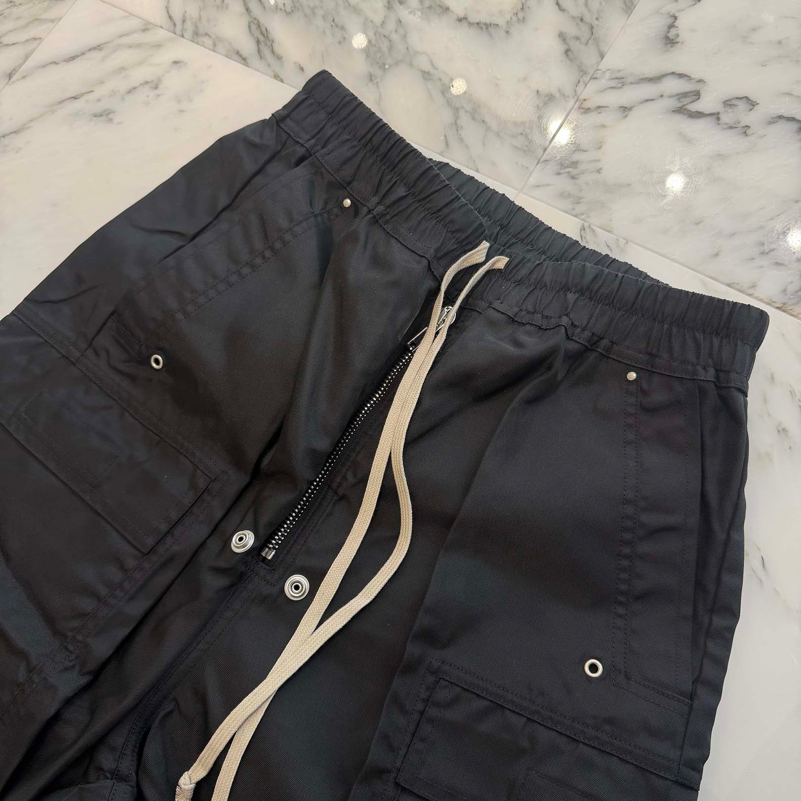 Rick Owens DRKSHDW 2023SS Double Cargo Jumbo Belas Pants DU02E7398-NVS Size M リックオウエンス ダークシャドウ ダブルカーゴ ジャンボベラス パンツ サイズM