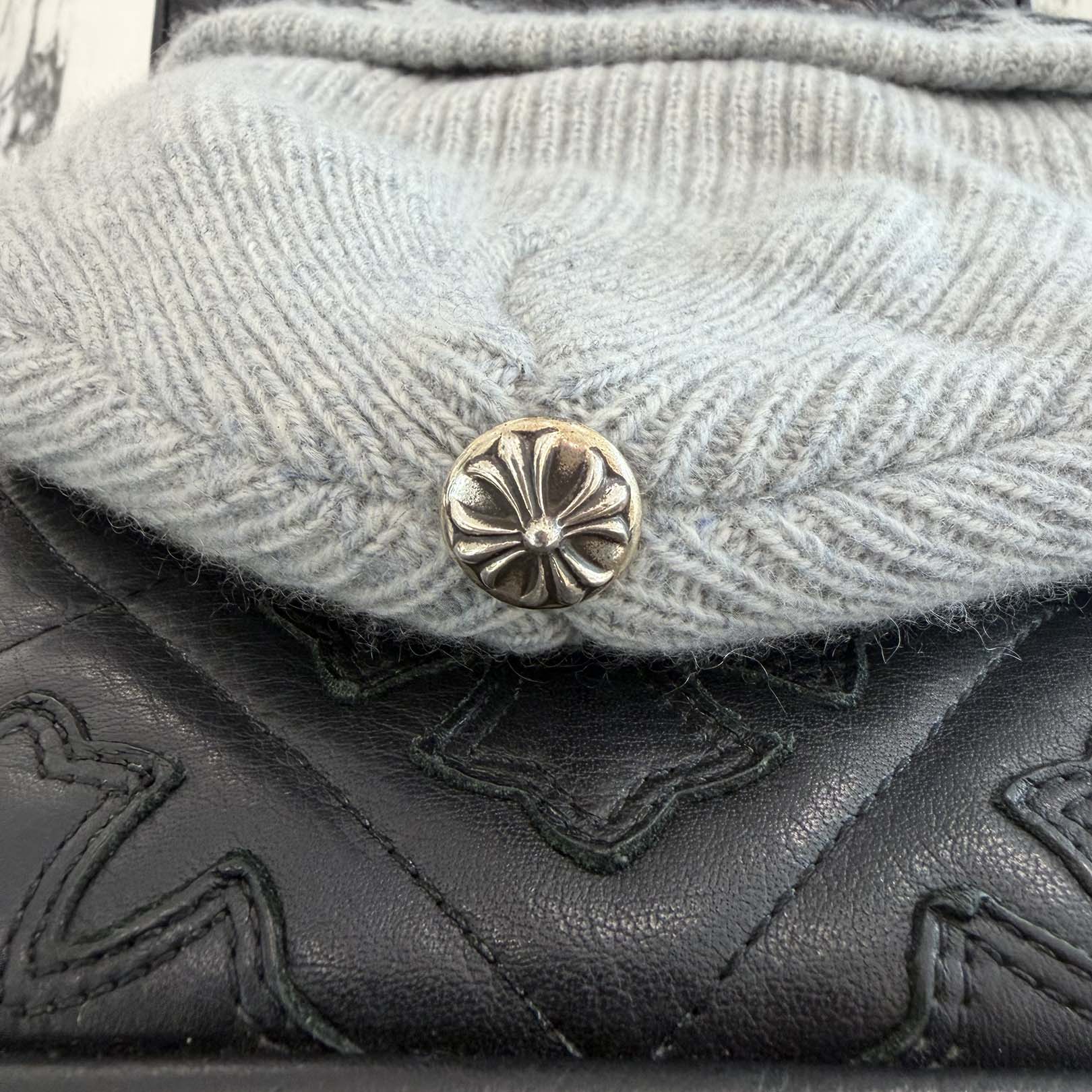 CHROME HEARTS BIG DADDY Cashmere Knit Beanie Size ONE SIZE (25cm) クロムハーツ ビッグダディー カシミヤニット ビーニー サイズONE SIZE (25cm)