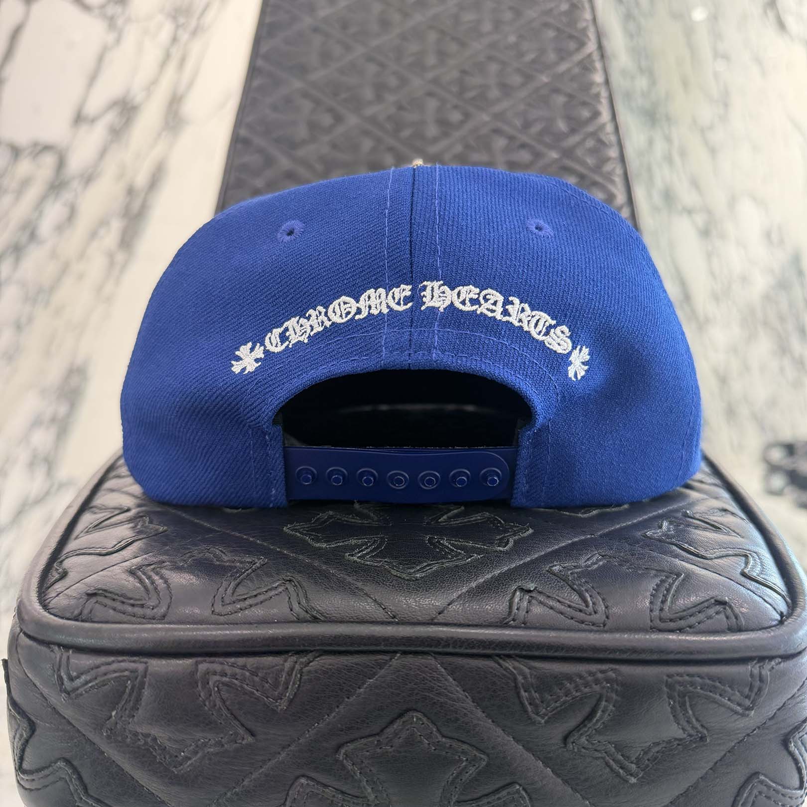 CHROME HEARTS CH Logo Embroidery Trucker Cap Size ONE SIZE (51-61) クロムハーツ CHロゴ刺繍 トラッカーキャップ サイズONE SIZE (51-61)