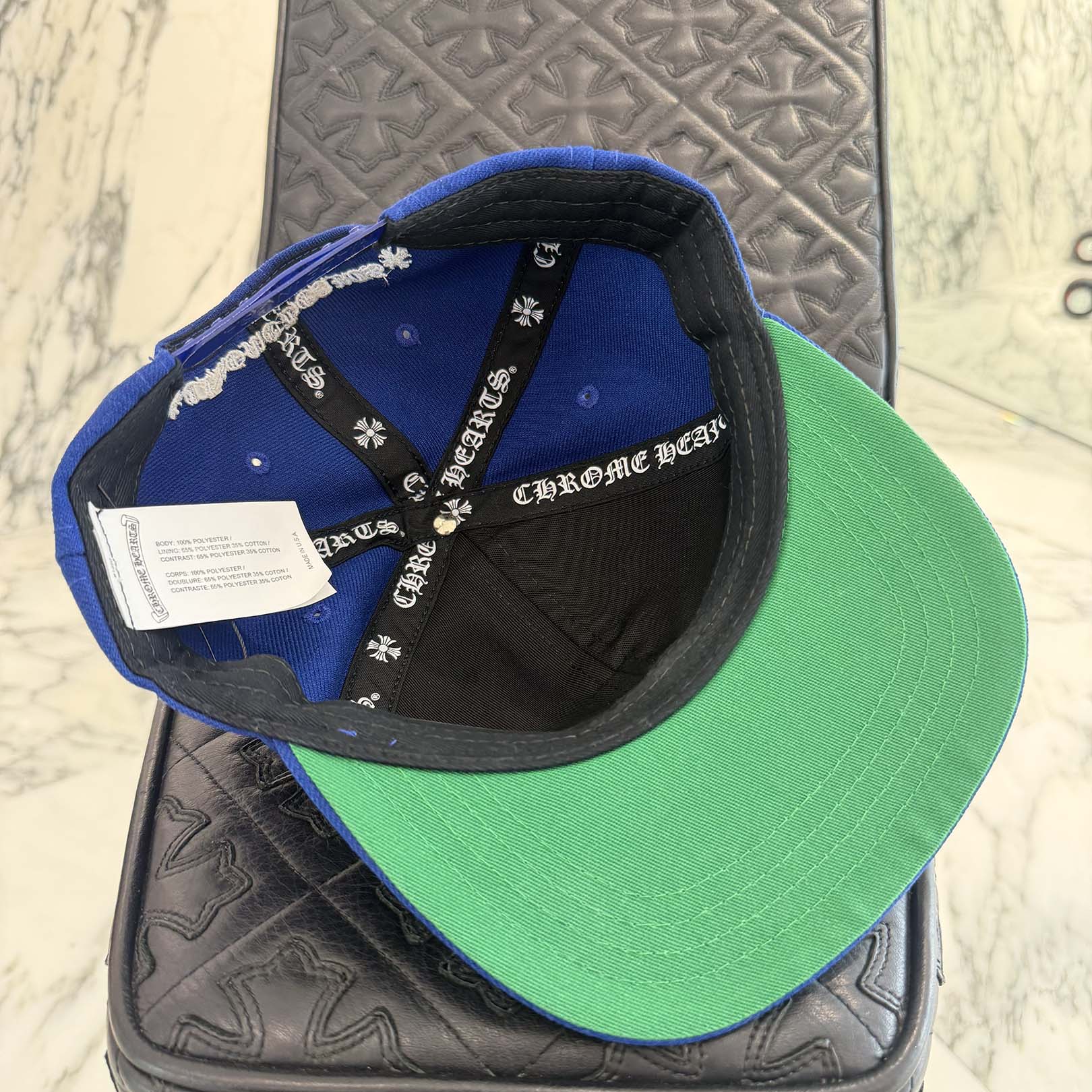 CHROME HEARTS CH Logo Embroidery Trucker Cap Size ONE SIZE (51-61) クロムハーツ CHロゴ刺繍 トラッカーキャップ サイズONE SIZE (51-61)