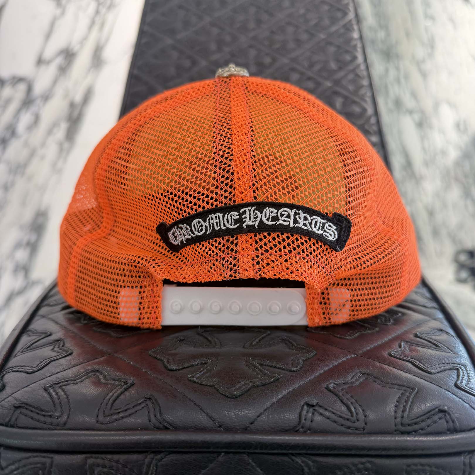 CHROME HEARTS Triple Cross Patch Trucker Cap ONE SIZE (53-60) クロムハーツ トリプルクロスパッチトラッカーキャップ サイズONE SIZE (53-60)