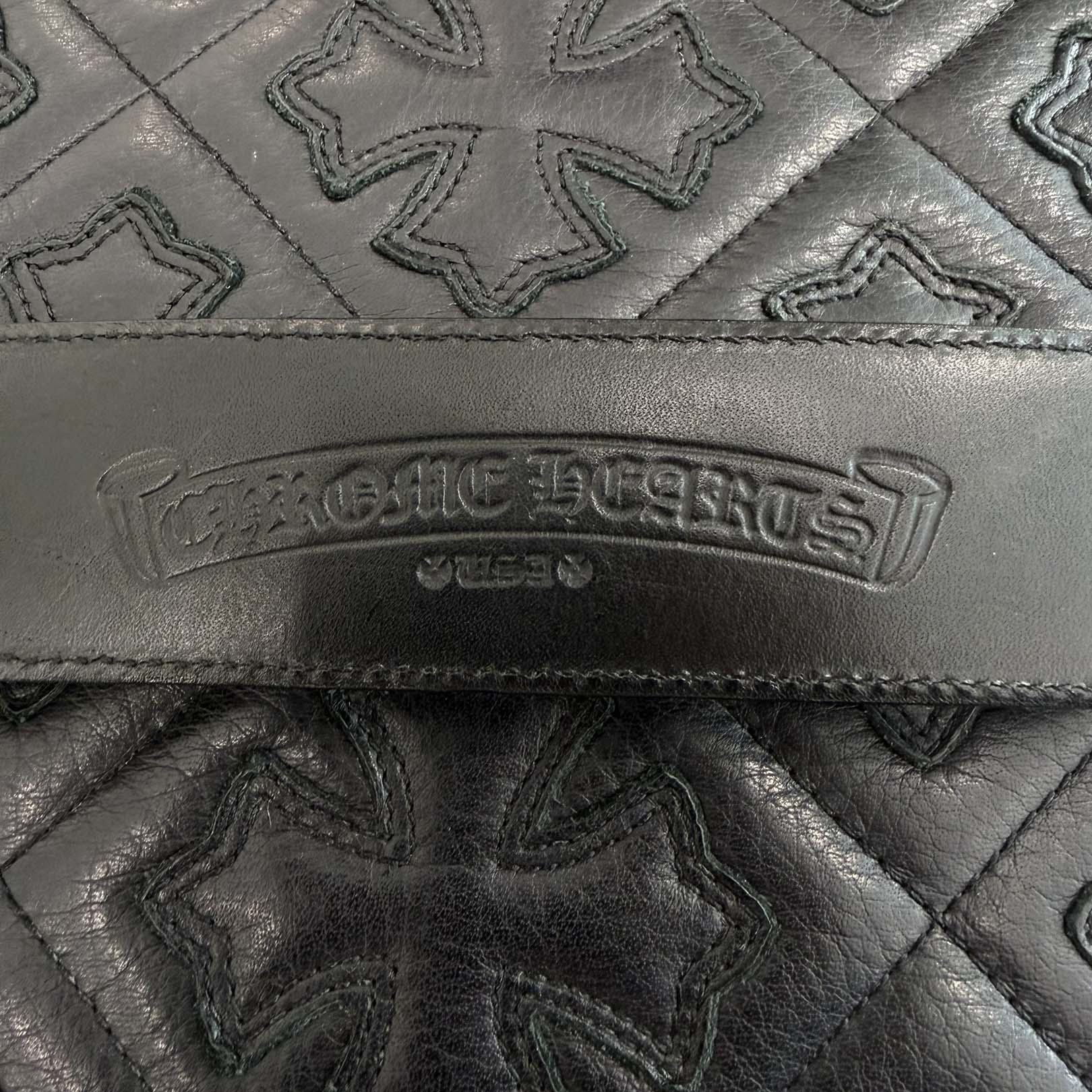 CHROME HEARTS 1.5 OTJ Leather Belt Size 38 inch クロムハーツ 1.5 OTJ レザーベルト サイズ38インチ