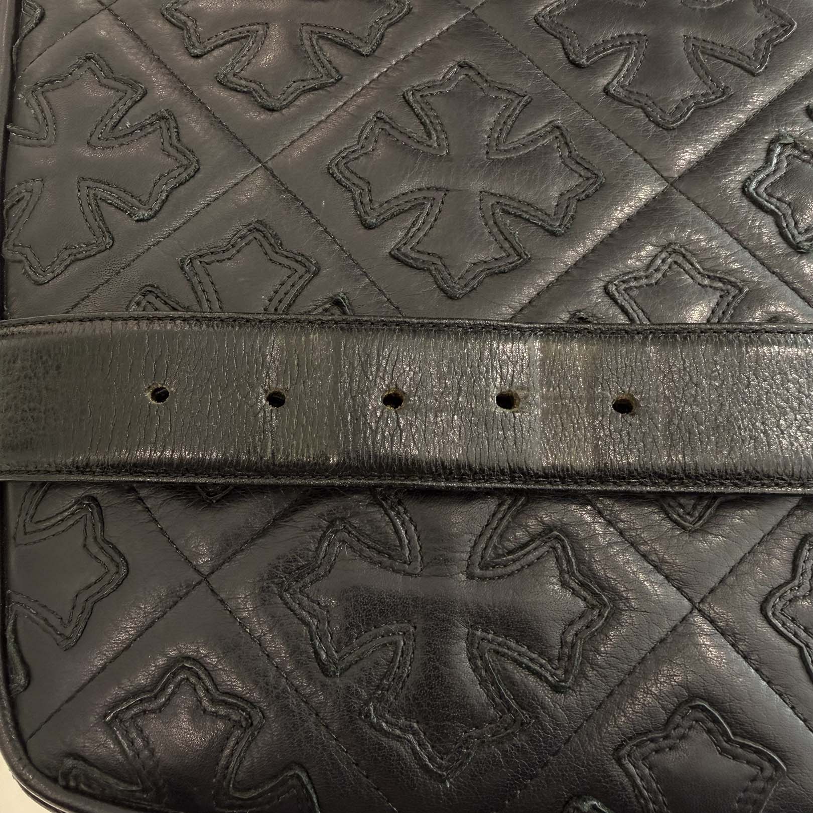 CHROME HEARTS 1.5 OTJ Leather Belt Size 38 inch クロムハーツ 1.5 OTJ レザーベルト サイズ38インチ