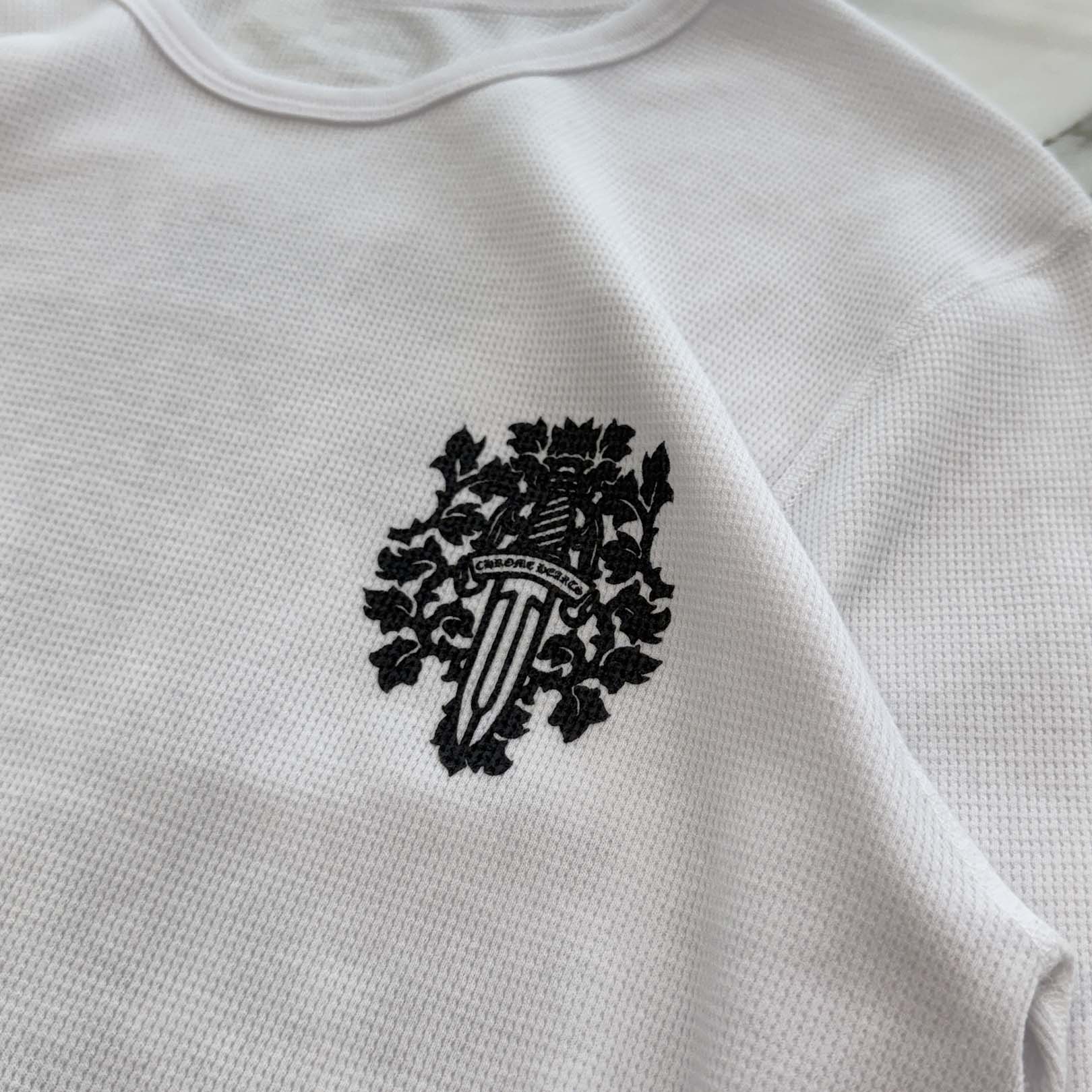 CHROME HEARTS 2025SS Vine Dagger Print Thermal Long Sleeve Tee Size XL クロムハーツ ヴァインダガー プリント サーマル ロングスリーグ Tシャツ サイズXL