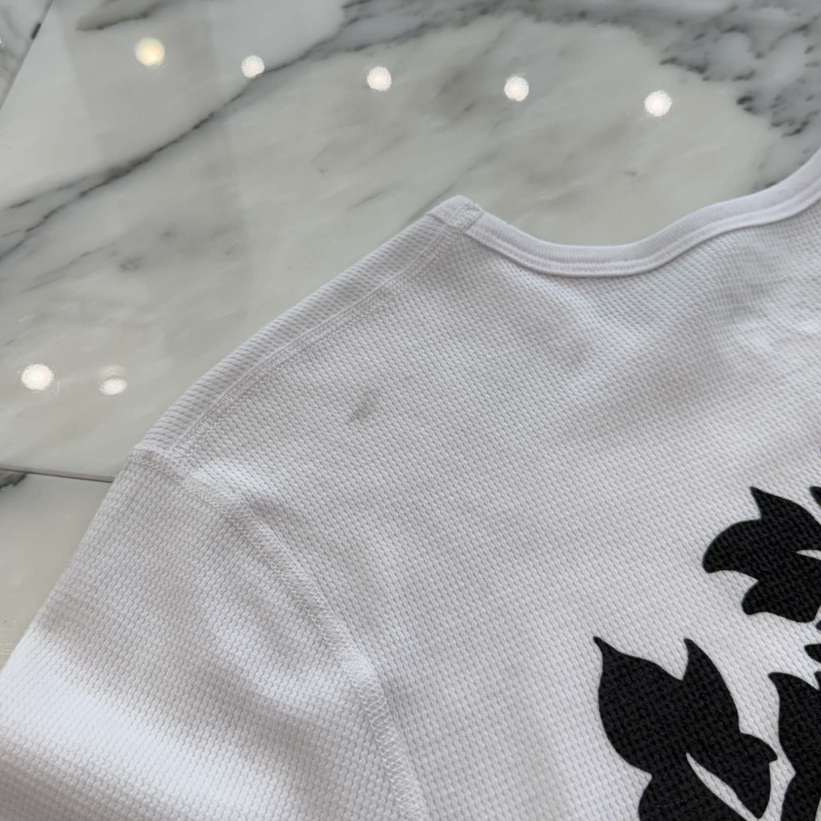 CHROME HEARTS 2025SS Vine Dagger Print Thermal Long Sleeve Tee Size XL クロムハーツ ヴァインダガー プリント サーマル ロングスリーグ Tシャツ サイズXL