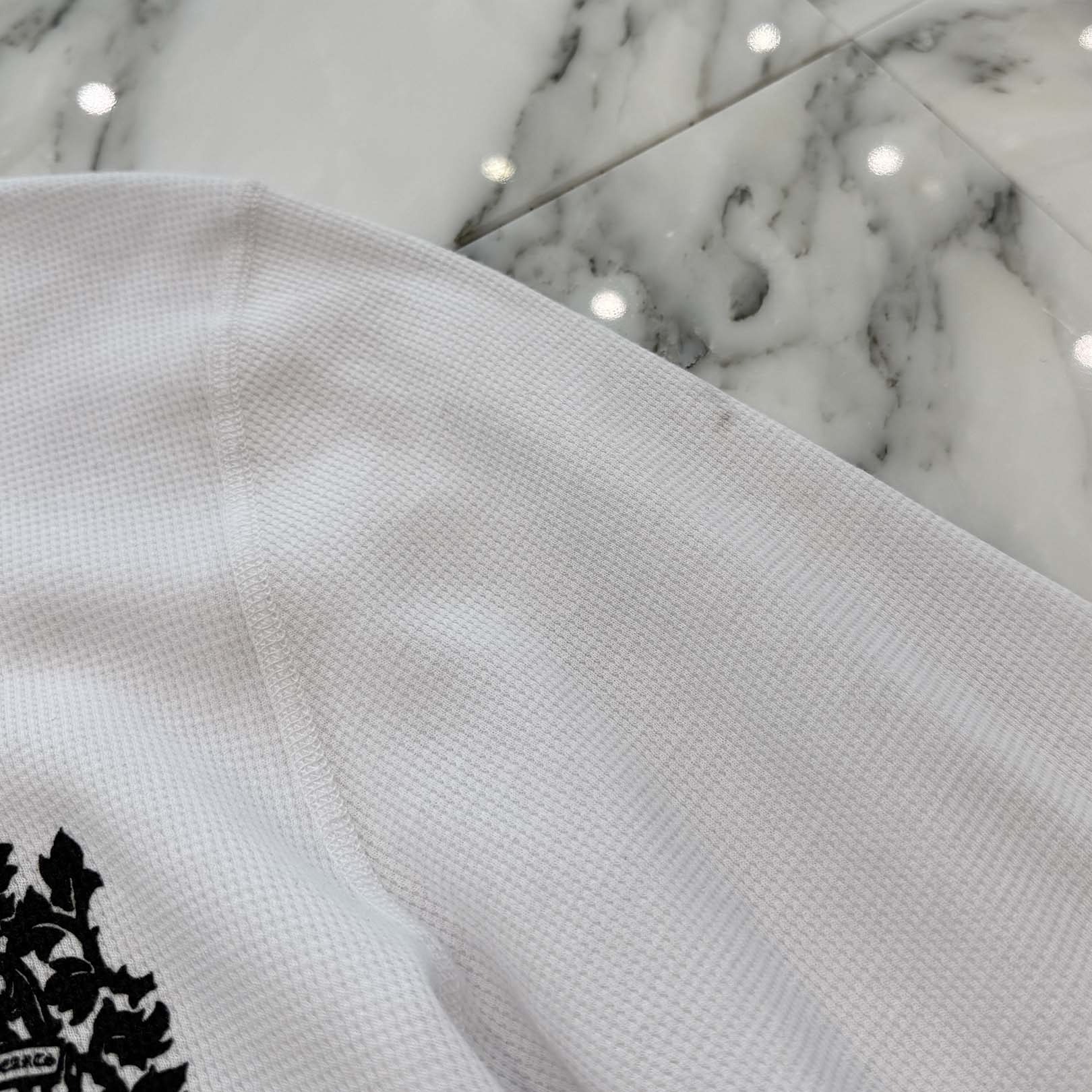 CHROME HEARTS 2025SS Vine Dagger Print Thermal Long Sleeve Tee Size XL クロムハーツ ヴァインダガー プリント サーマル ロングスリーグ Tシャツ サイズXL
