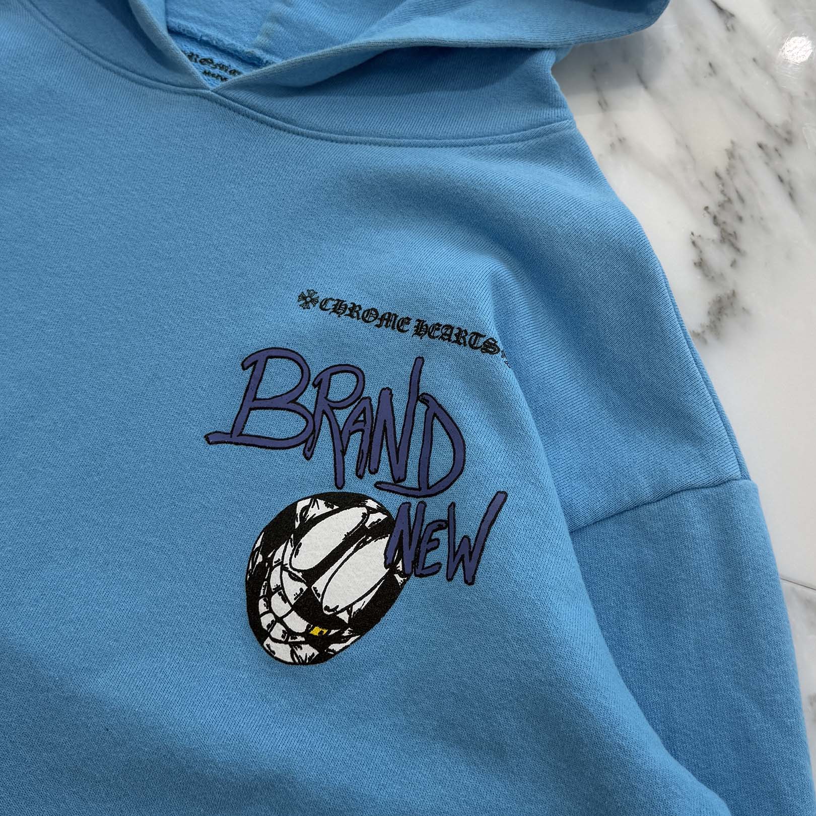 CHROME HEARTS × MATTY BOY 2024SS BRAIN NEW Pullover Hoodie Size XL クロムハーツ×マッティボーイ ブレインニュー プルオーバーフーディ サイズXL
