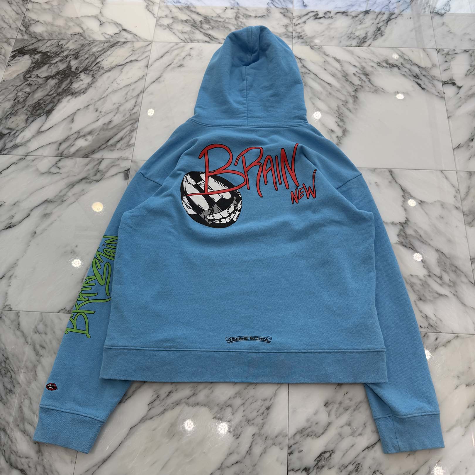 CHROME HEARTS × MATTY BOY 2024SS BRAIN NEW Pullover Hoodie Size XL クロムハーツ×マッティボーイ ブレインニュー プルオーバーフーディ サイズXL
