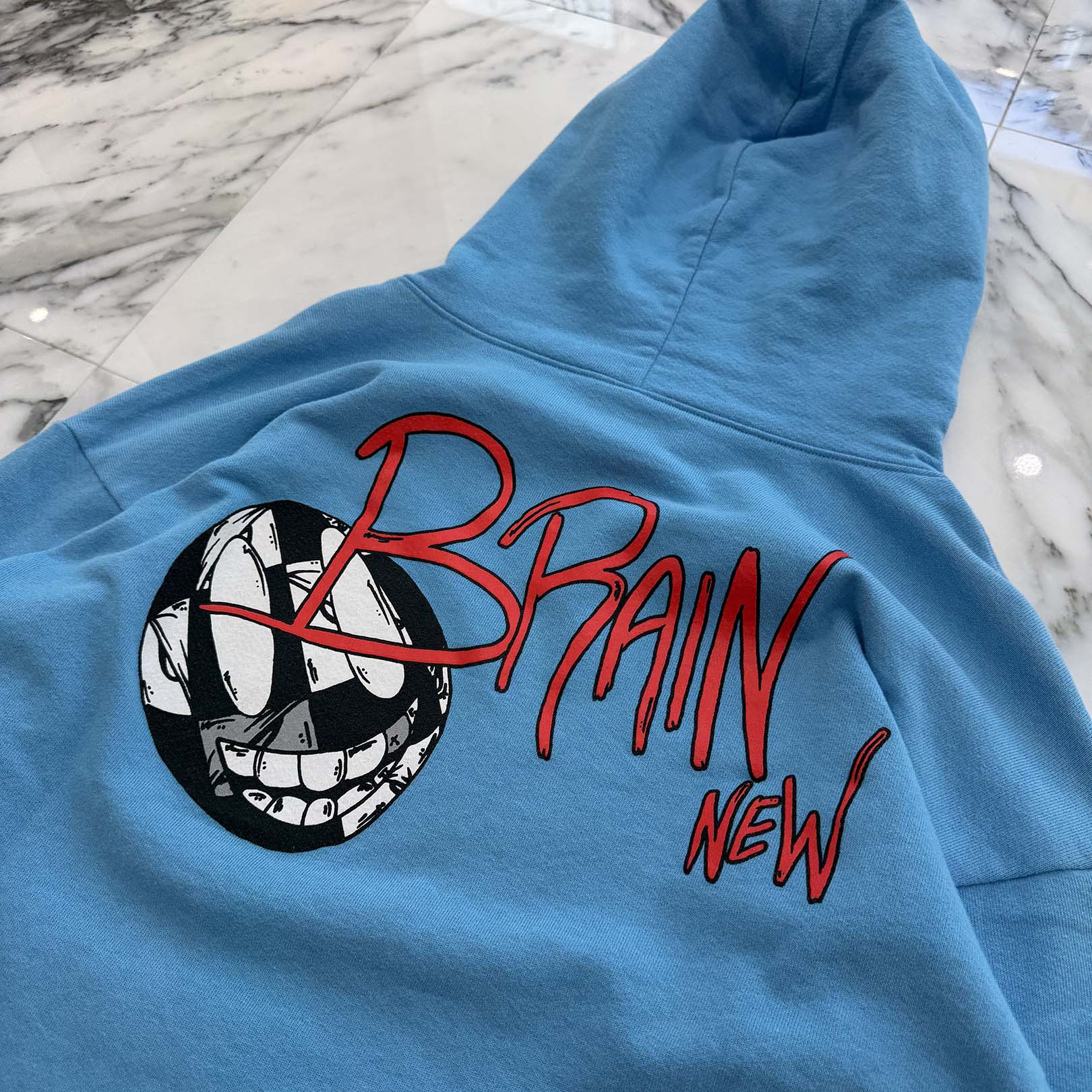 CHROME HEARTS × MATTY BOY 2024SS BRAIN NEW Pullover Hoodie Size XL クロムハーツ×マッティボーイ ブレインニュー プルオーバーフーディ サイズXL