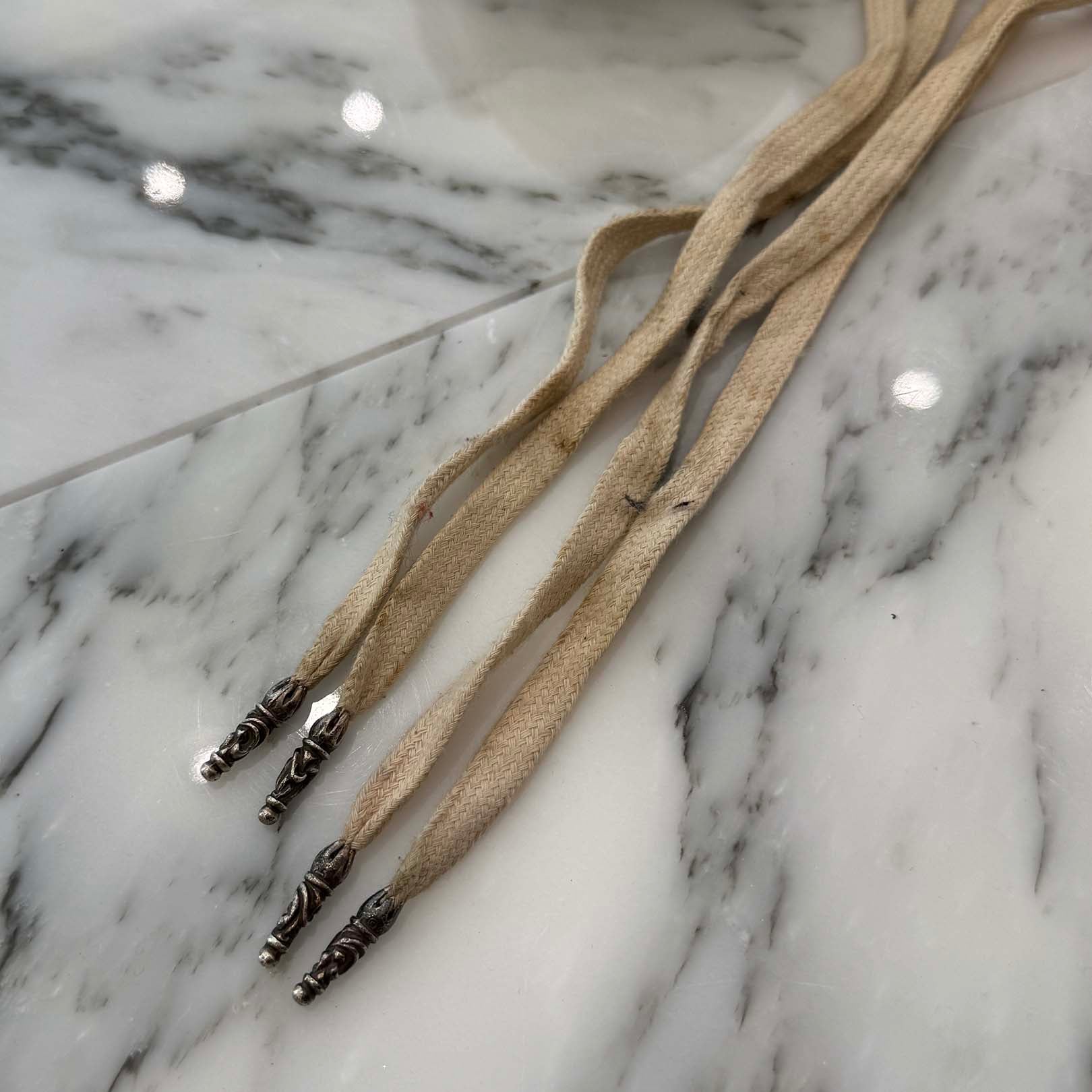 CHROME HEARTS × Rick Owens Geobasket Leather Sneakers Size 42 (約26.5cm) クロムハーツ×リックオーエンス ジオバスケット レザースニーカー サイズ42 (約26.5cm)