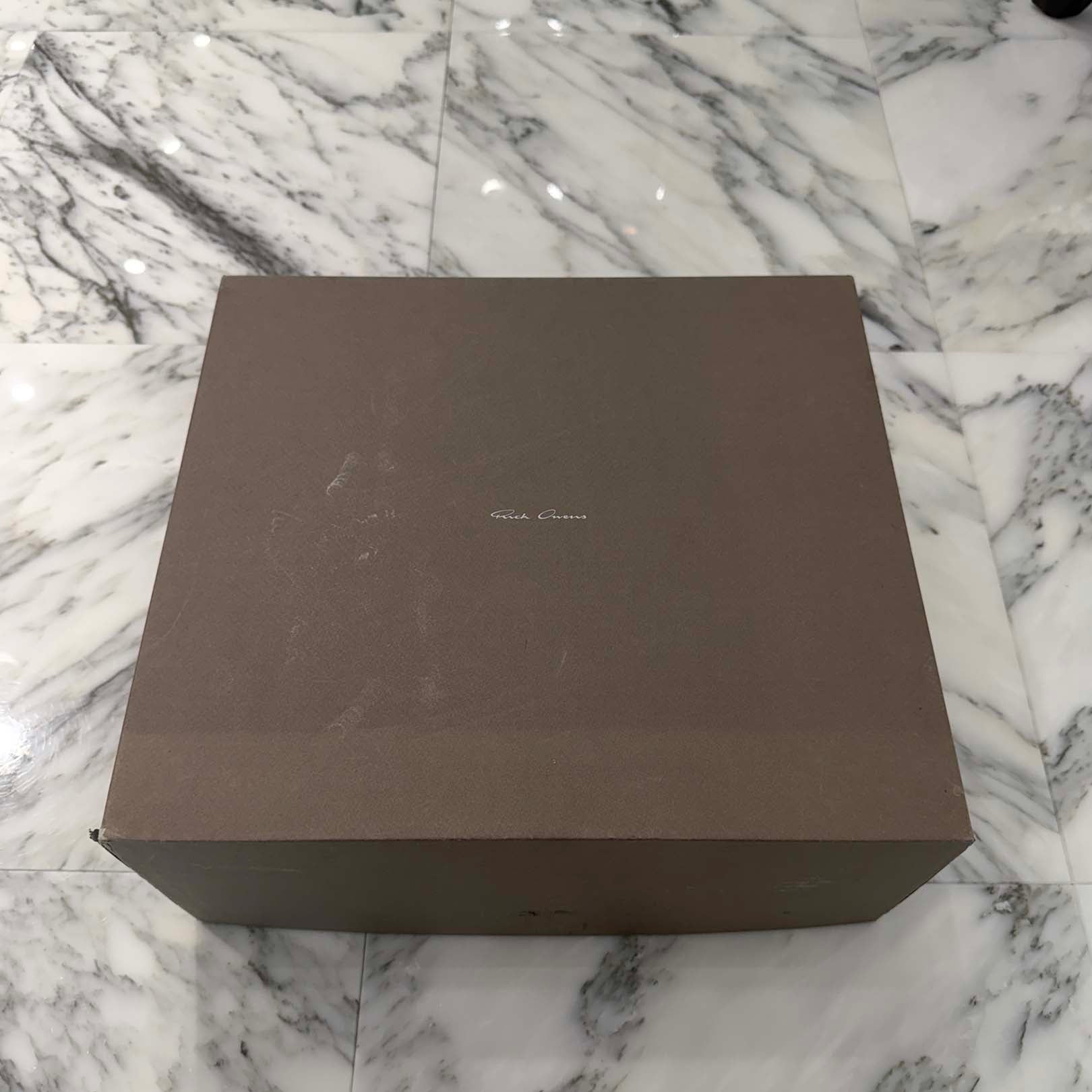 CHROME HEARTS × Rick Owens Geobasket Leather Sneakers Size 41 1/2 クロムハーツ×リックオーエンス ジオバスケット レザースニーカー サイズ41 1/2