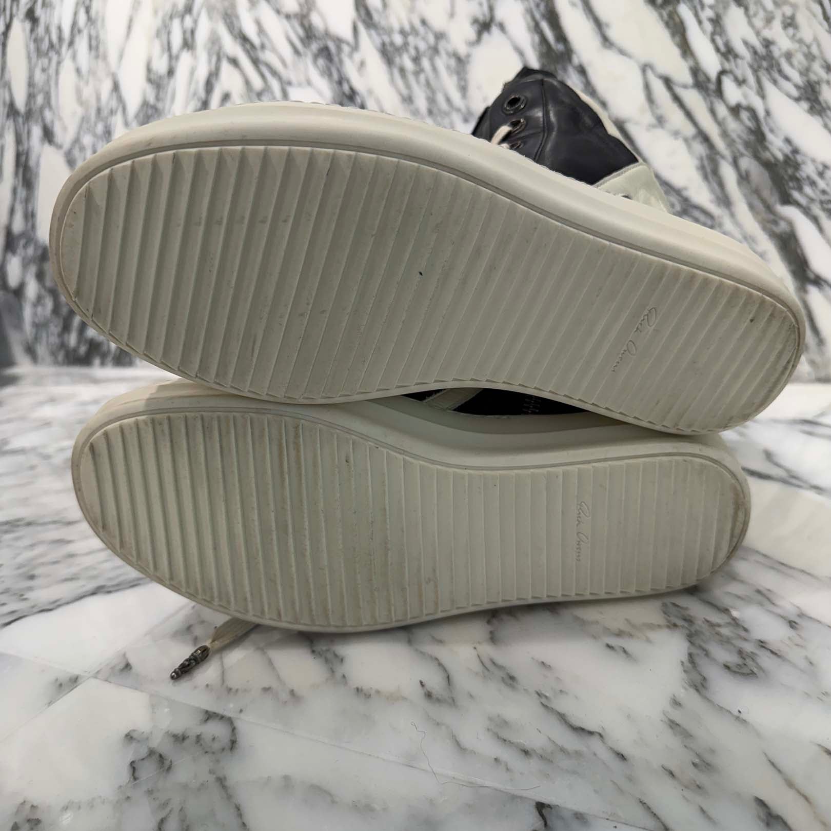 CHROME HEARTS × Rick Owens Geobasket Leather Sneakers Size 41 1/2 クロムハーツ×リックオーエンス ジオバスケット レザースニーカー サイズ41 1/2